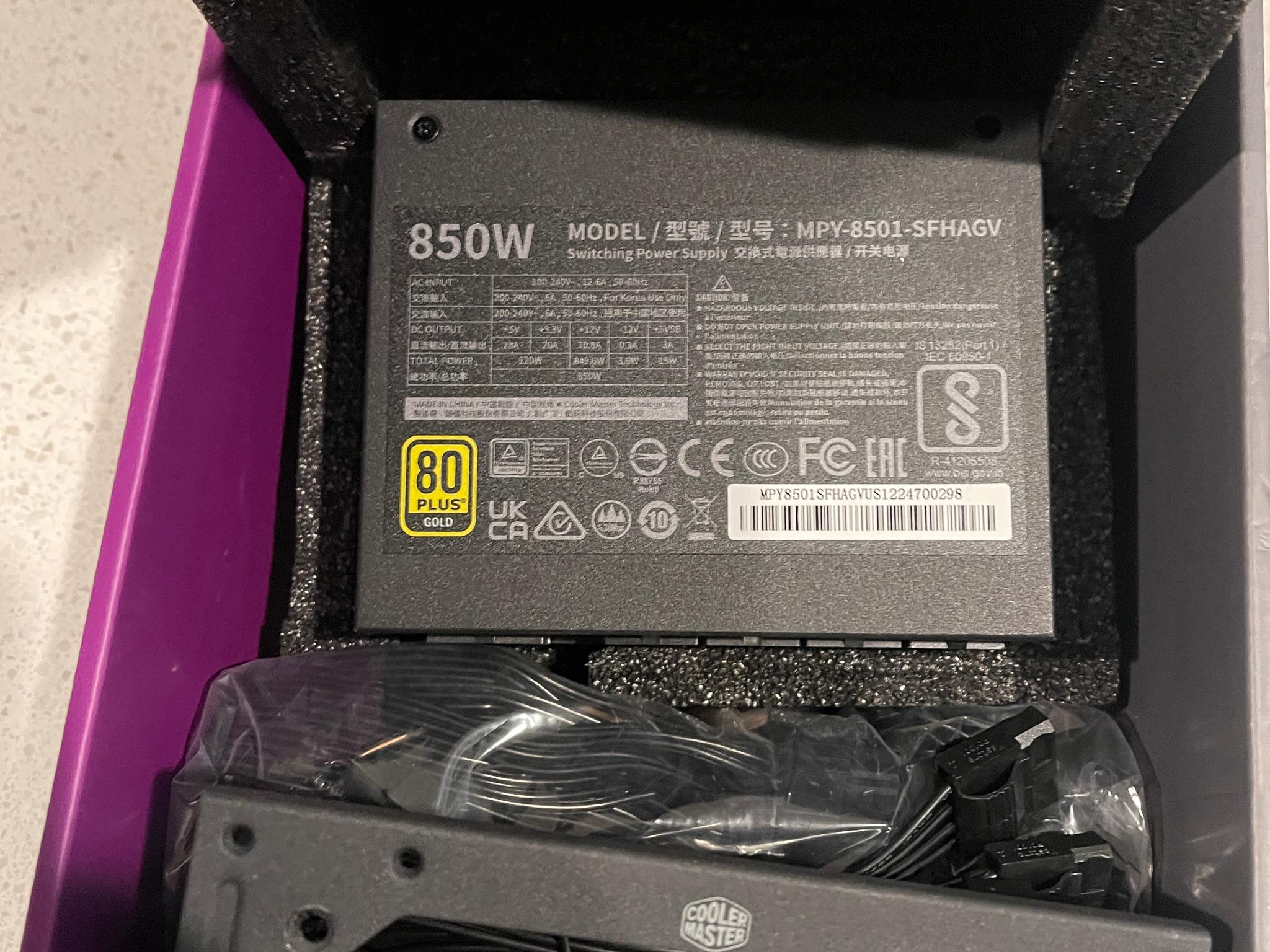 Cooler Master v850 SFX gold