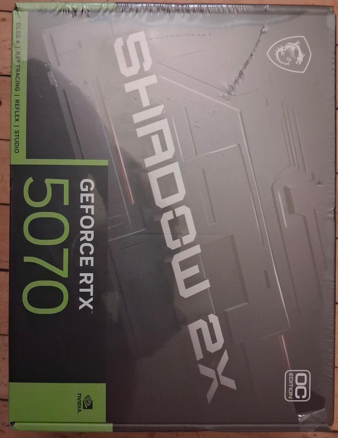 MSI GeForce RTX 5070 12G SHADOW 2X OC