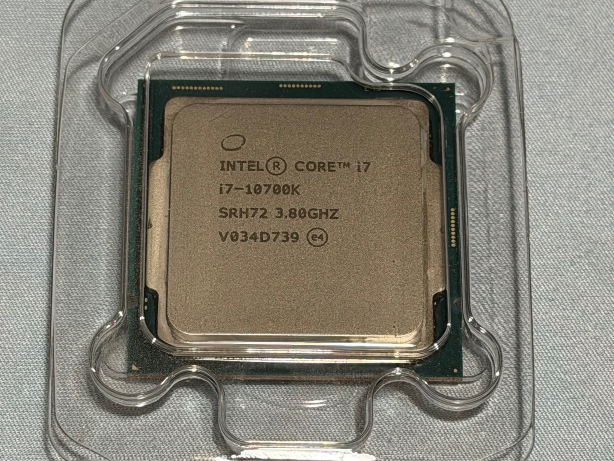 Intel Core i7 10th Gen - Core i7-10700K Comet Lake 8-Core 3.8 GHz LGA 1200