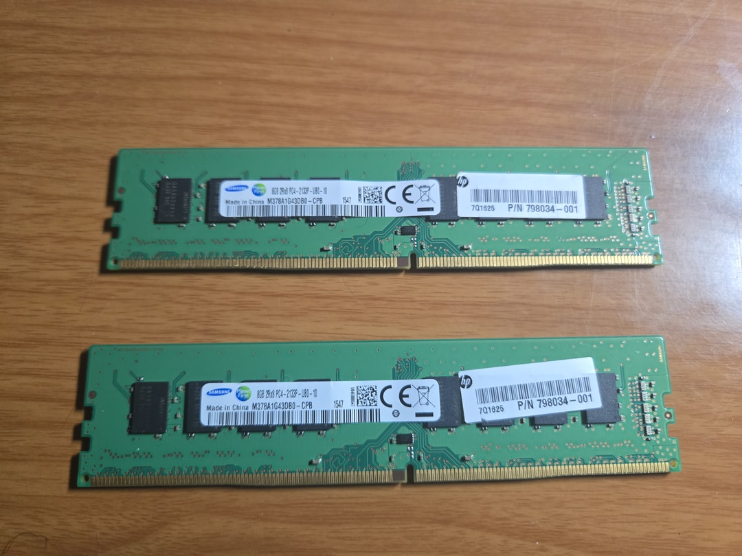 Samsung 32gb of RAM 16gb 2666mhz stick and 16gb (8x2) 2333mhz | Jawa