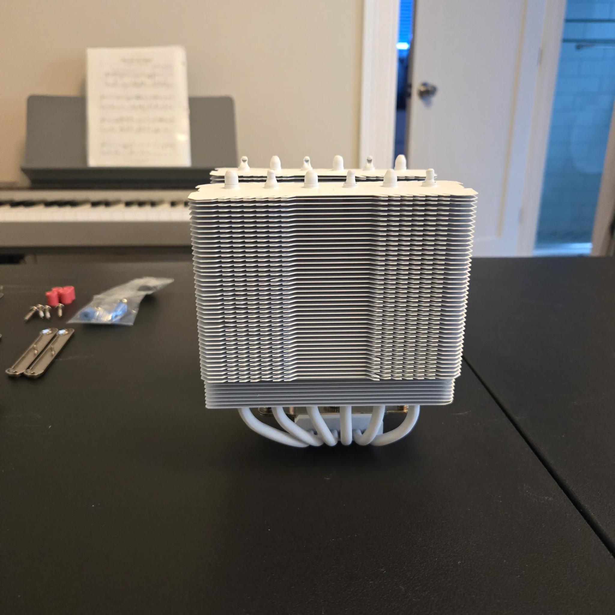 Barely Used Thermalright Peerless Assassin 120 SE White ARGB CPU Cooler