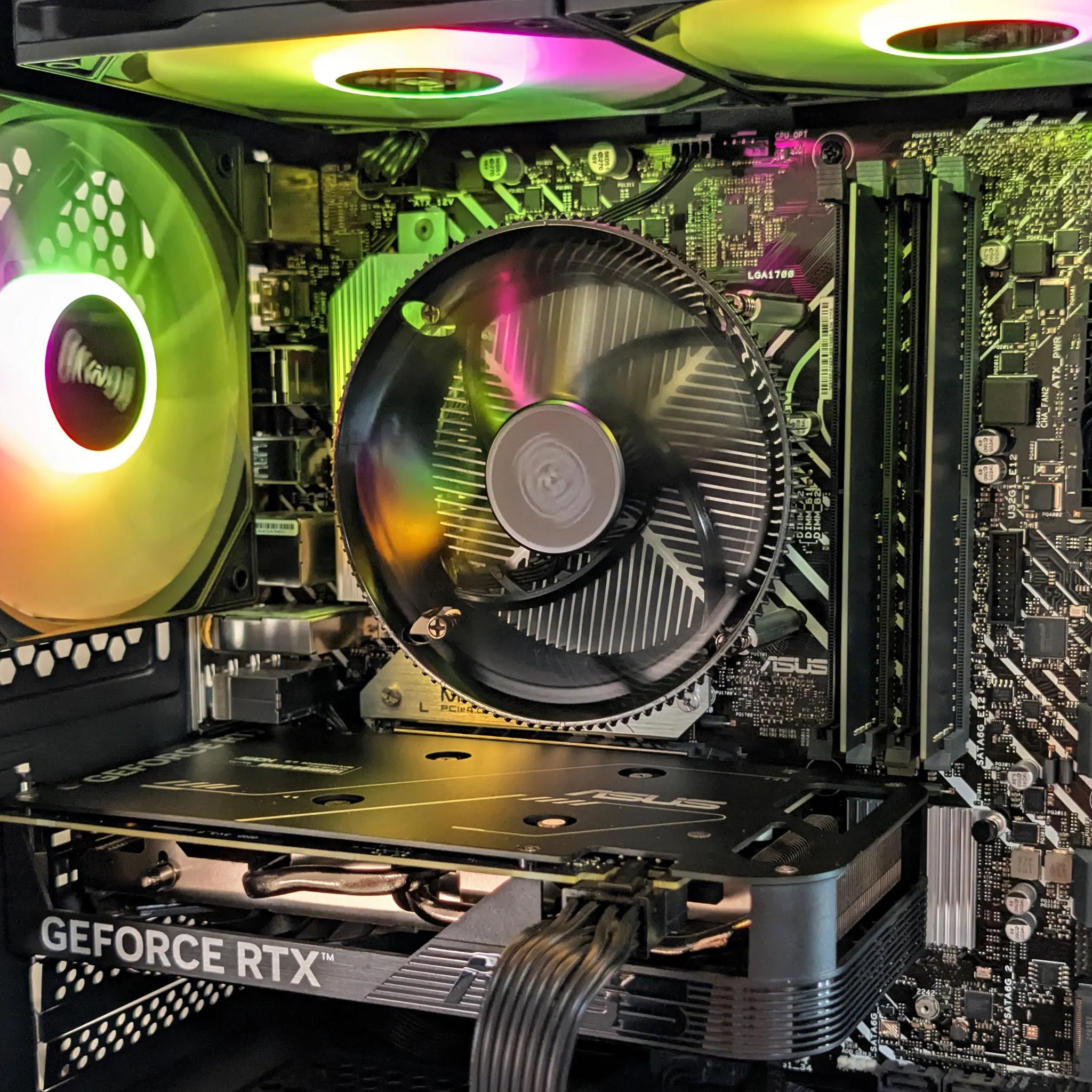 ⚡Plug-and-Play i5-12400F + RTX 4060 Gaming  PC - Like New!