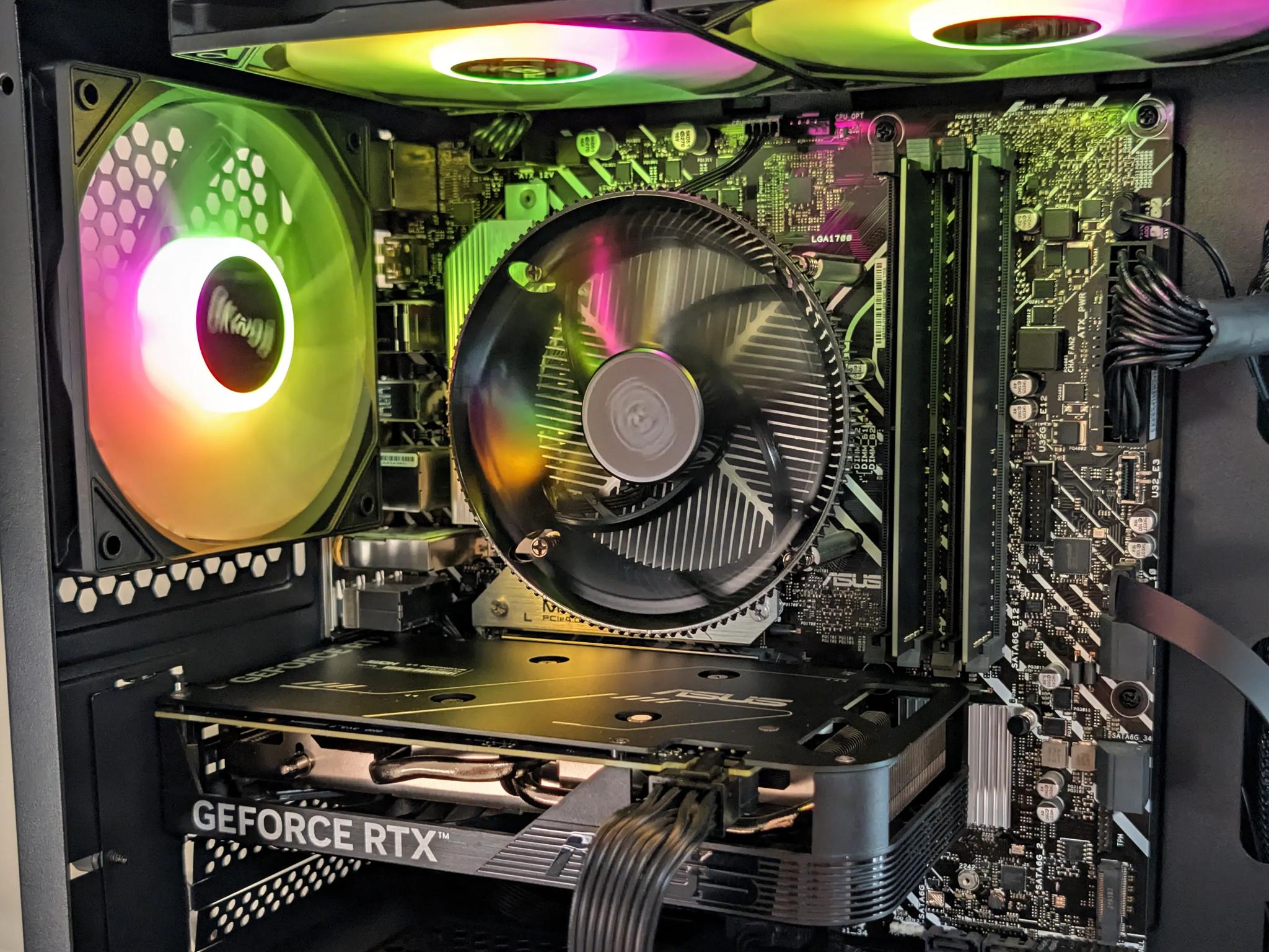 ⚡Plug-and-Play i5-12400F + RTX 4060 Gaming  PC - Like New!