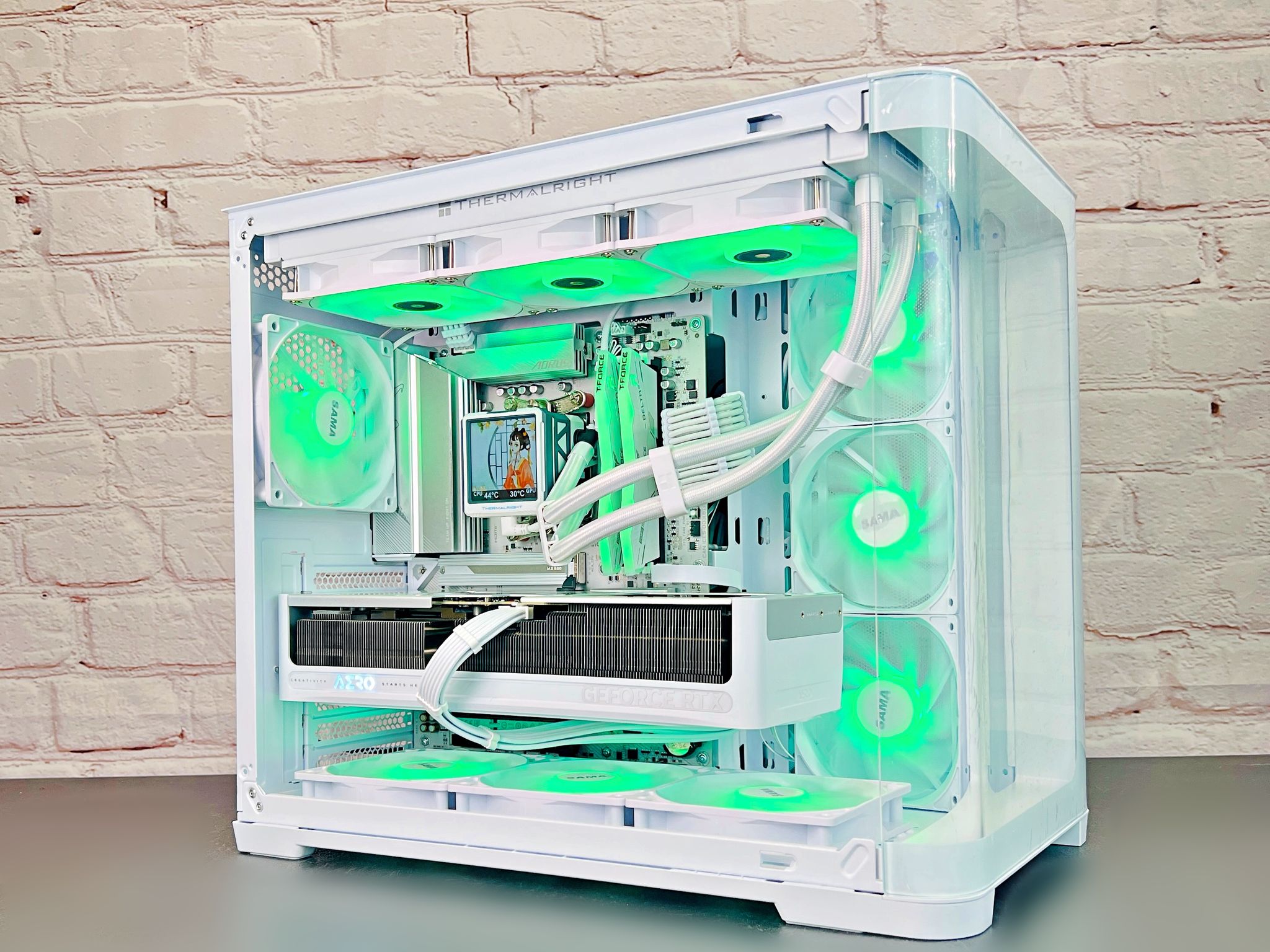 RTX 5070 TI AERO Ryzen 7 7800X3D 32GB DDR5 RAM 2TB SSD M.2 WIN 11 PRO Gaming PC 🤯