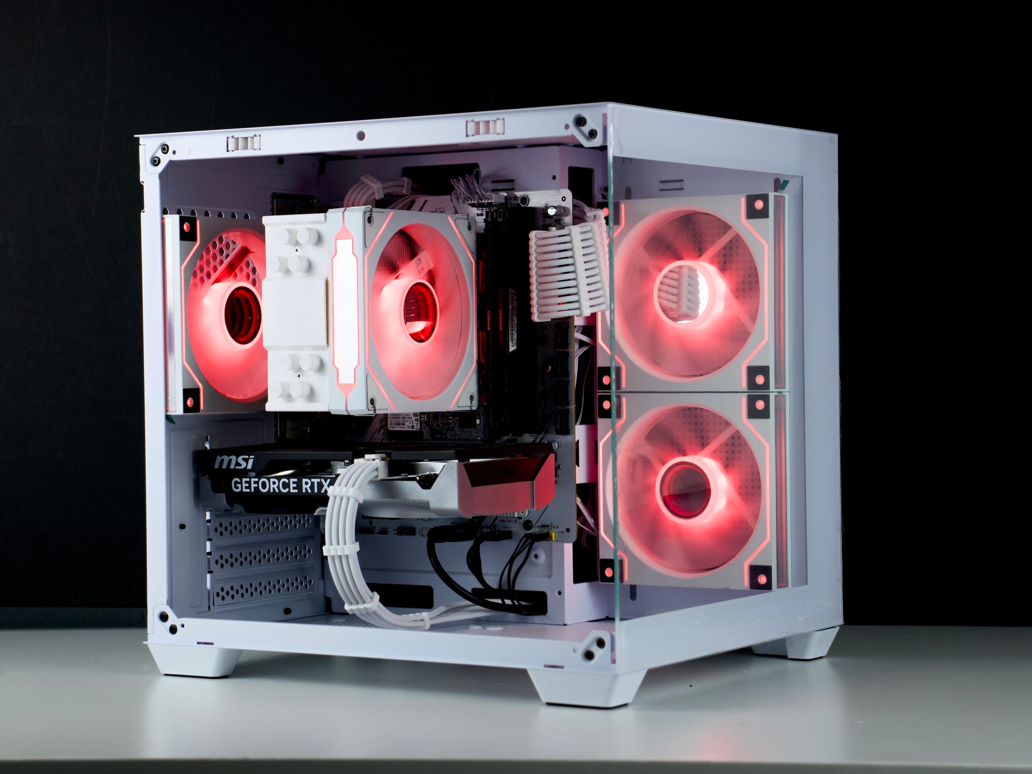 🧊❄️🧊 White Gaming PC – RTX 5060, Ryzen 5 5600X, 32GB RAM, 960GB SSD - WiFi, BlueTooth 🧊❄️🧊