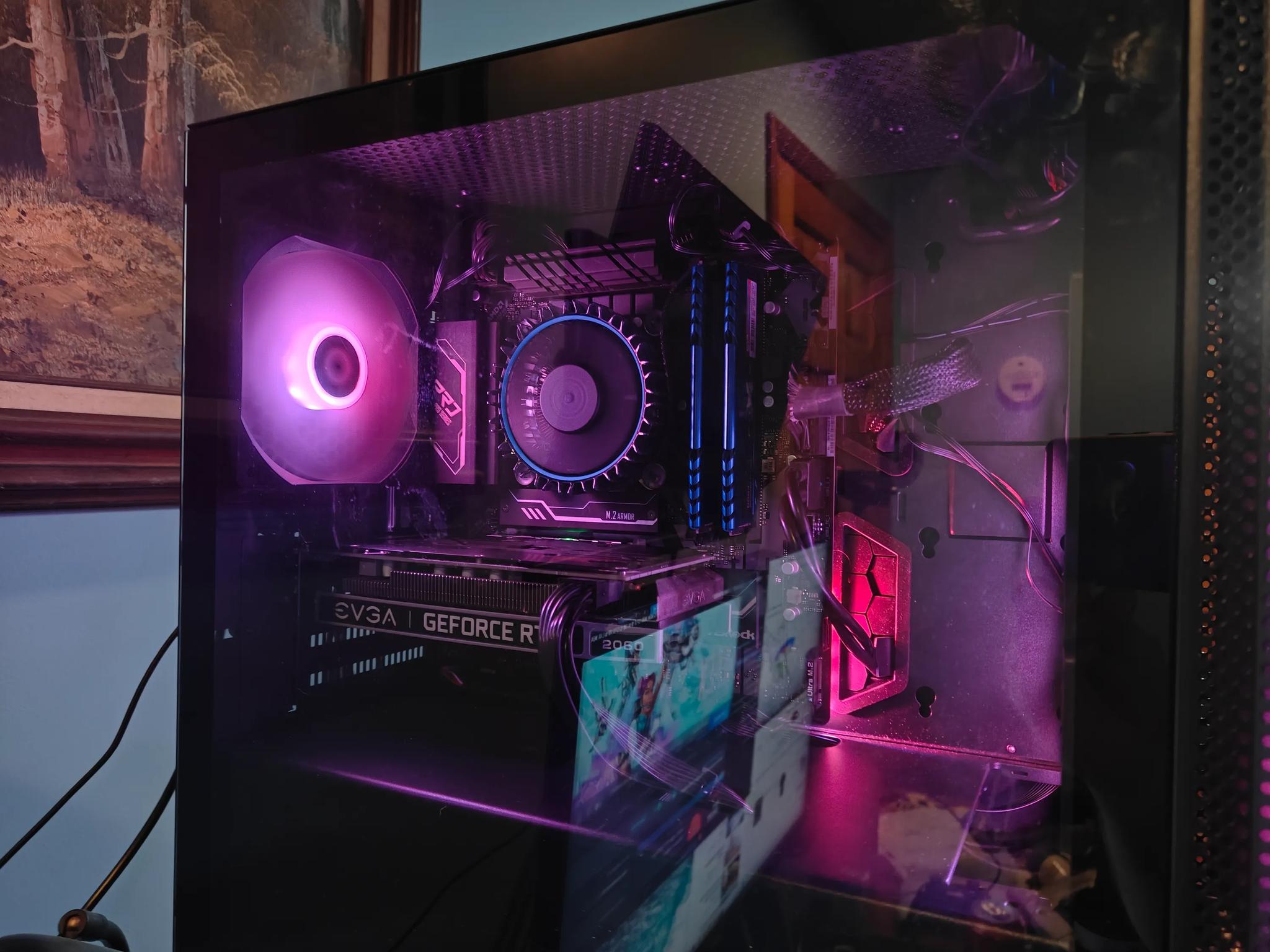 Budget Gaming pc, 14100f and 6gb 2060ko, 32 gig ram 3200 and 1 tb fast m.2.