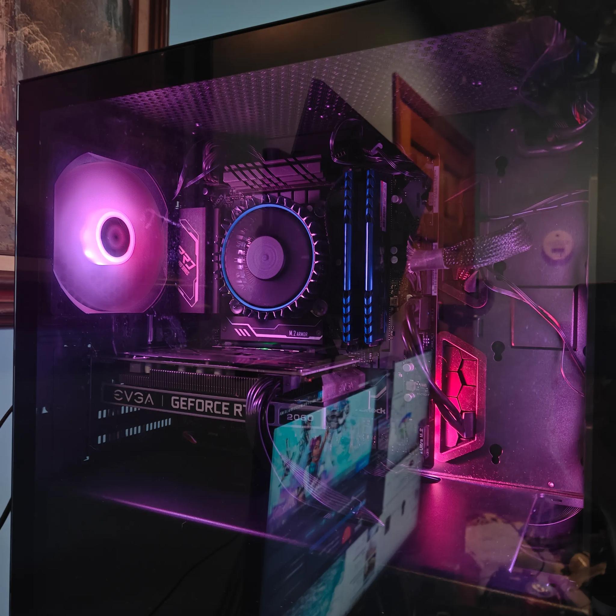 Budget Gaming pc, 14100f and 6gb 2060ko, 32 gig ram 3200 and 1 tb fast m.2.