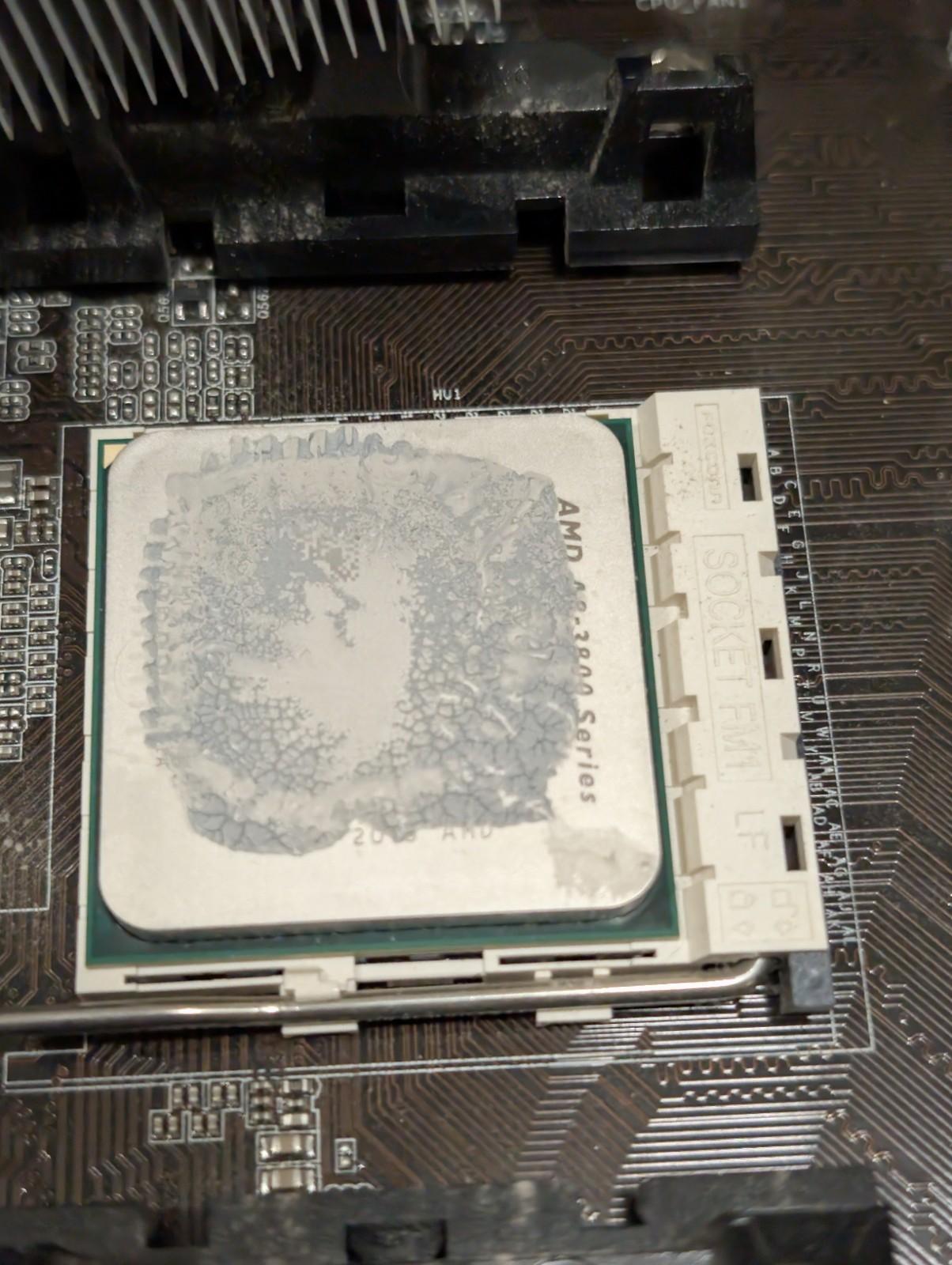 AsRock A75M MicroATX Motherboard with AMD A8-3800 CPU 4GB RAM IO Shield Cooler