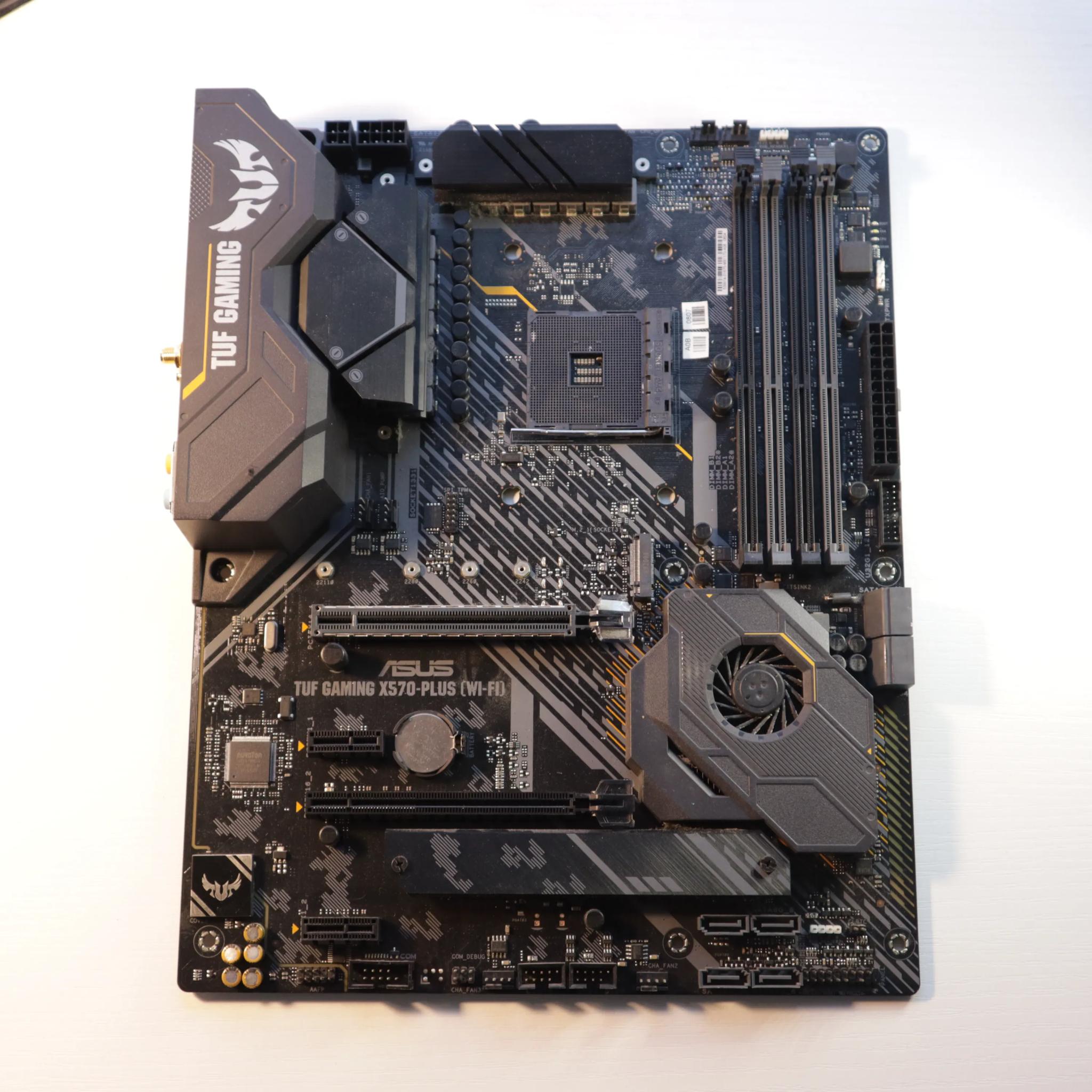 ASUS TUF GAMING X570-PLUS (WI-FI) ATX AM4 Motherboard