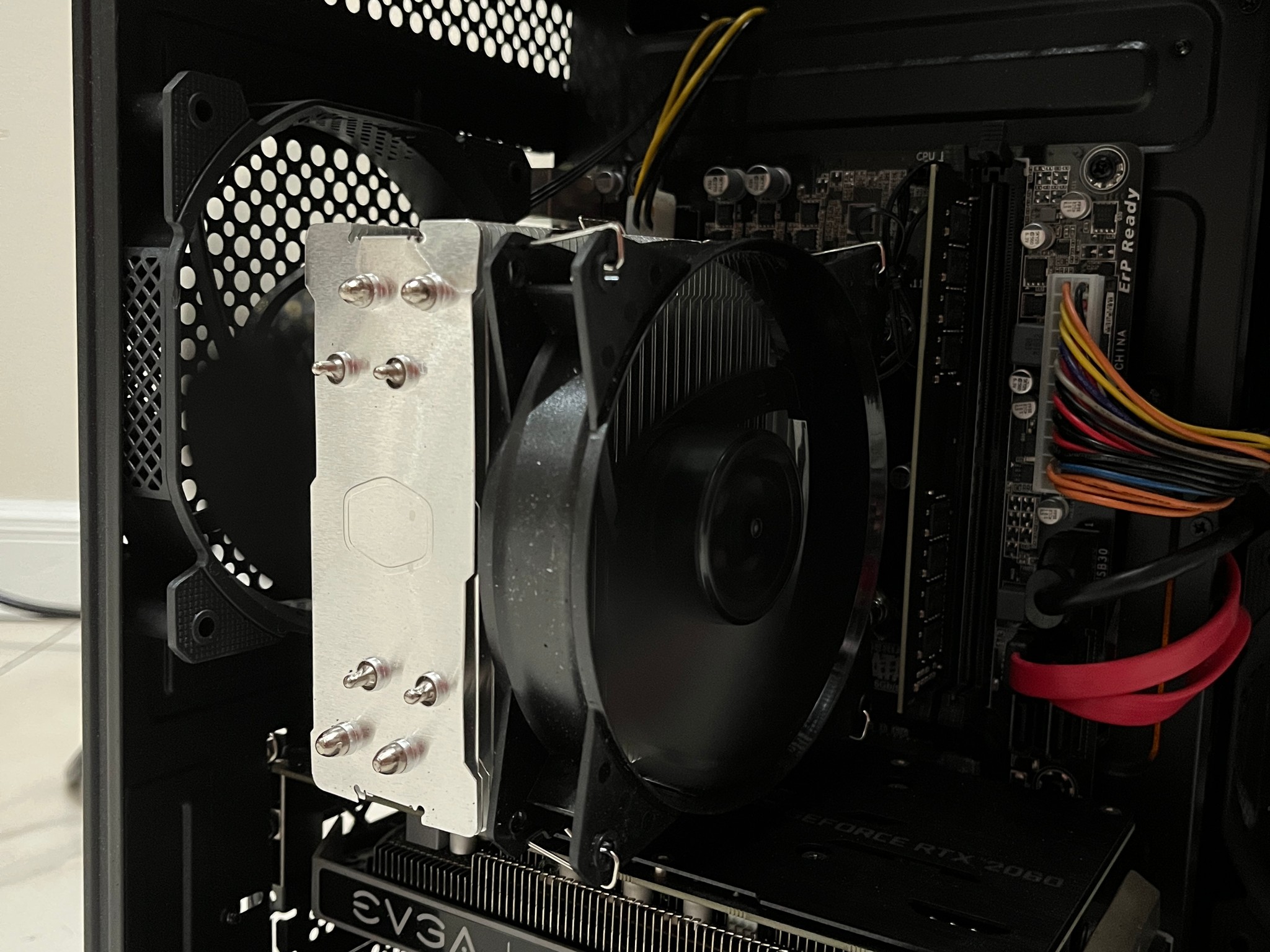 RTX 2060,Intel i5-7500,16GB RAM,870 GB Storage,Gaming PC w/Wi-Fi & BT-Defective Case,See Description