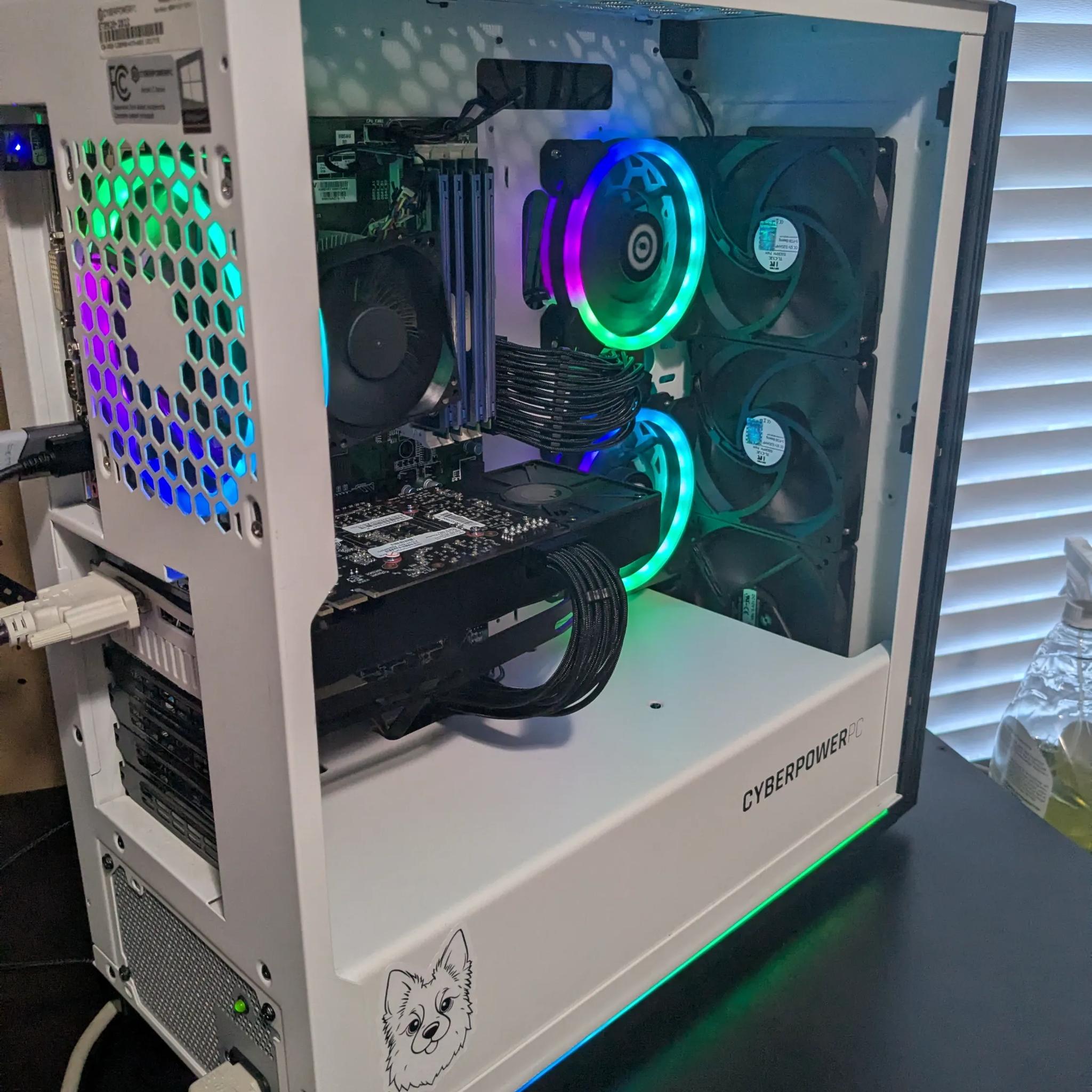 90 FPS Fortnite | 180 Day Warranty | i5-4570, 16GB RAM, 4GB GTX 970, 512GB SSD, Win10, RGB, BT/Wifi