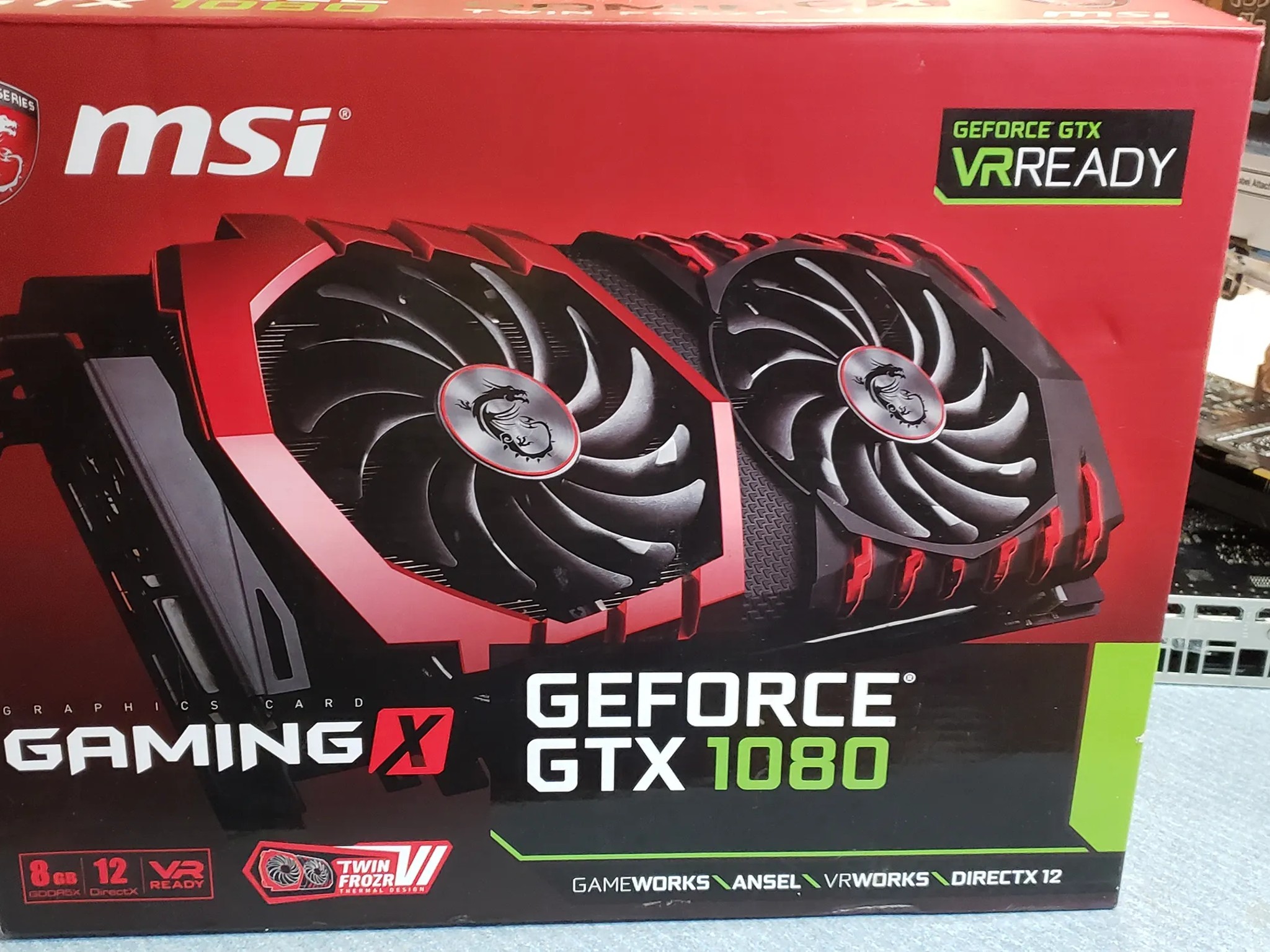 MSi GTX 1080 Gaming X 8G