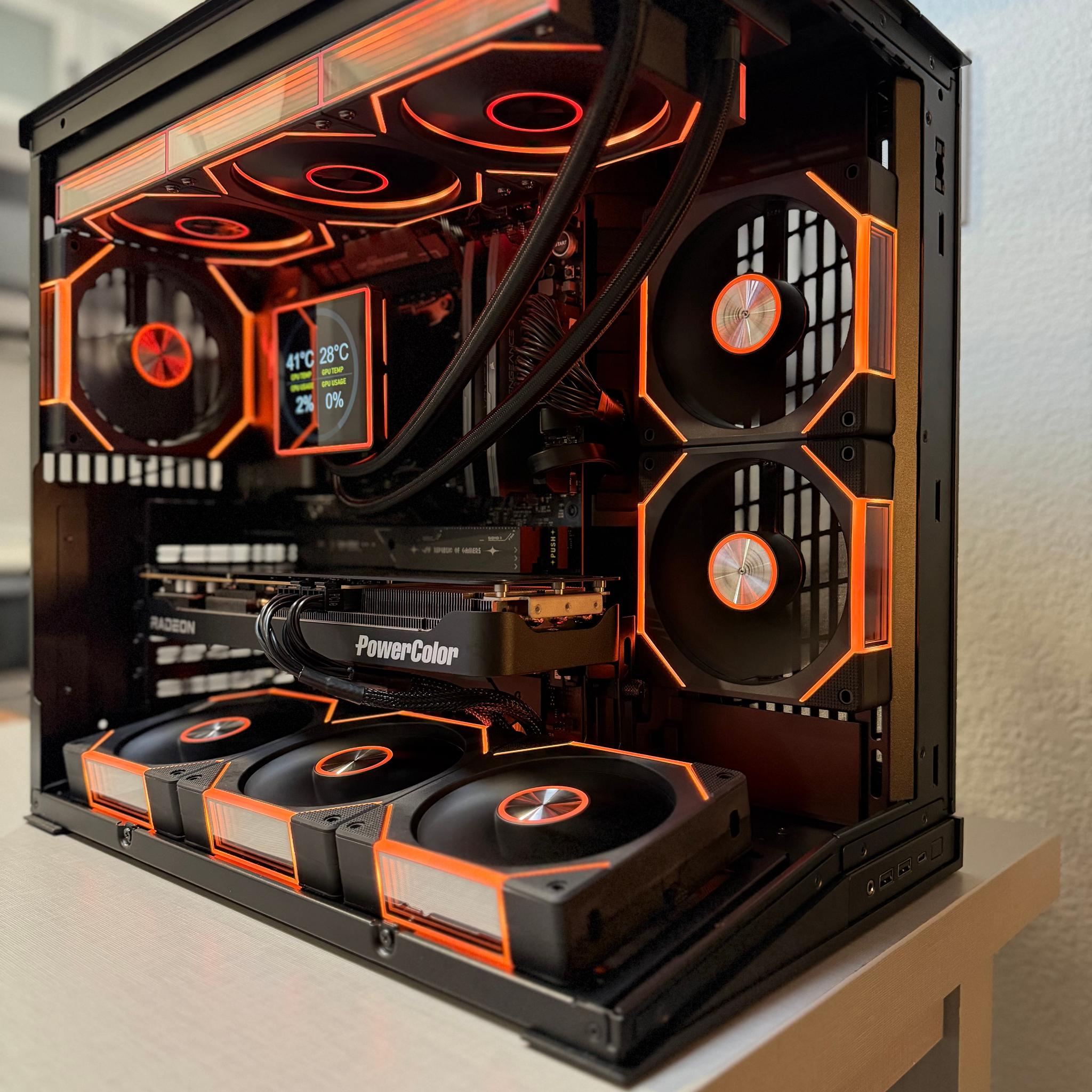🔥 Premium 1440p Gaming PC | Ryzen 7 7800X3D | RX 9070 XT 16GB | 32GB DDR5 | ASUS ROG X870E