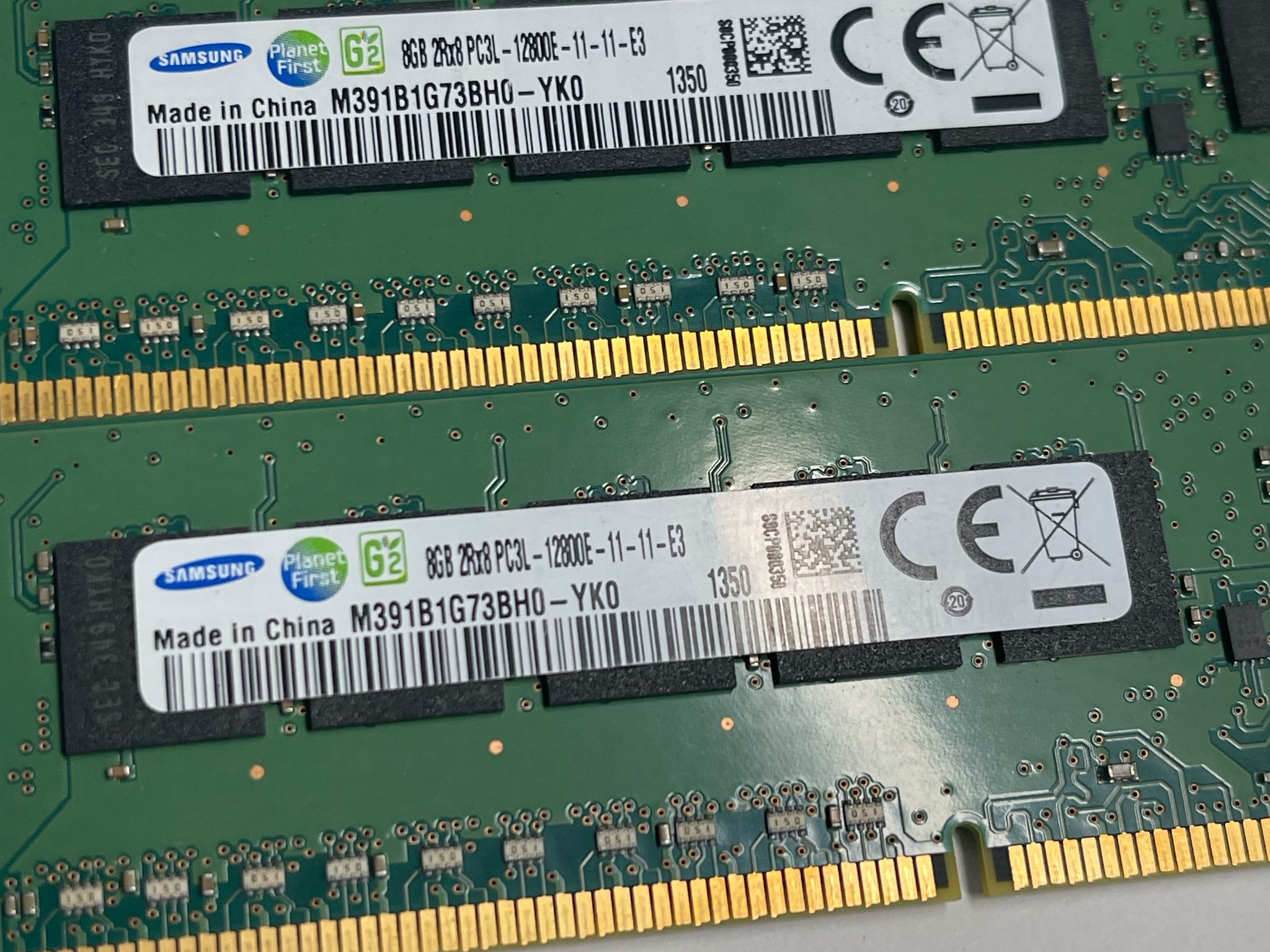 variety of old RAM modules