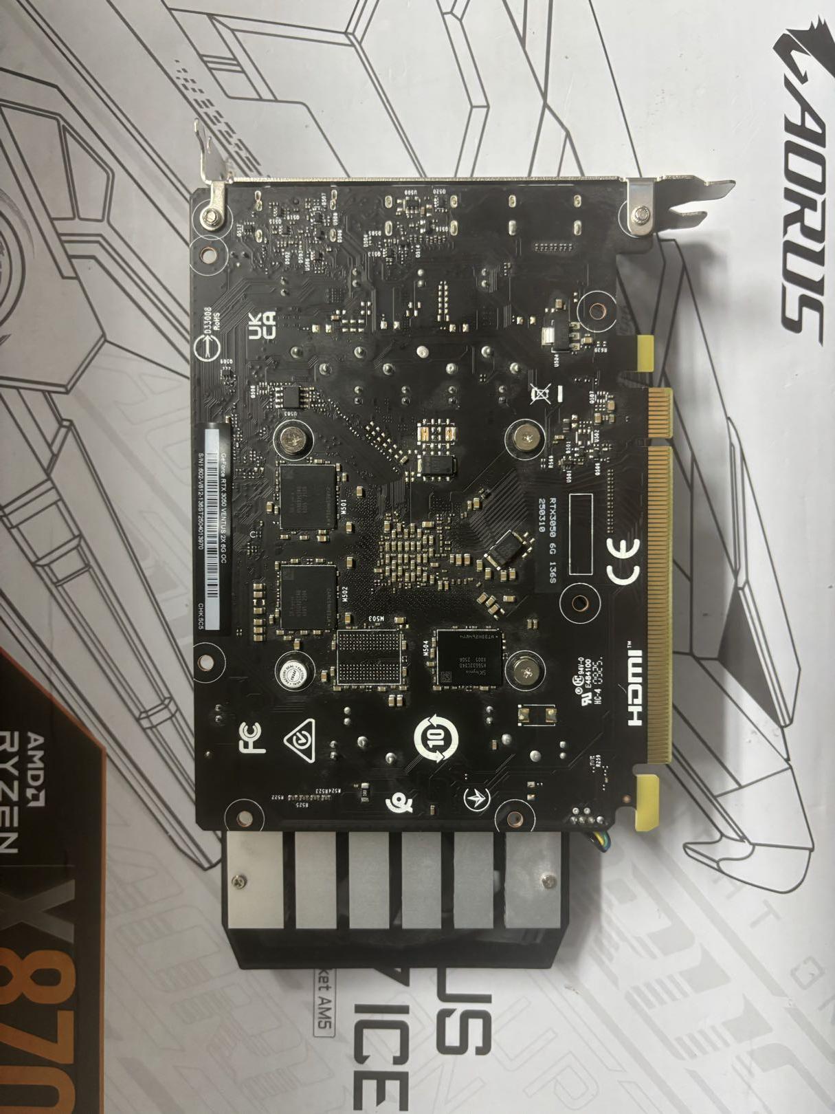 MSI VENTUS 2X GeForce RTX 3050 6GB