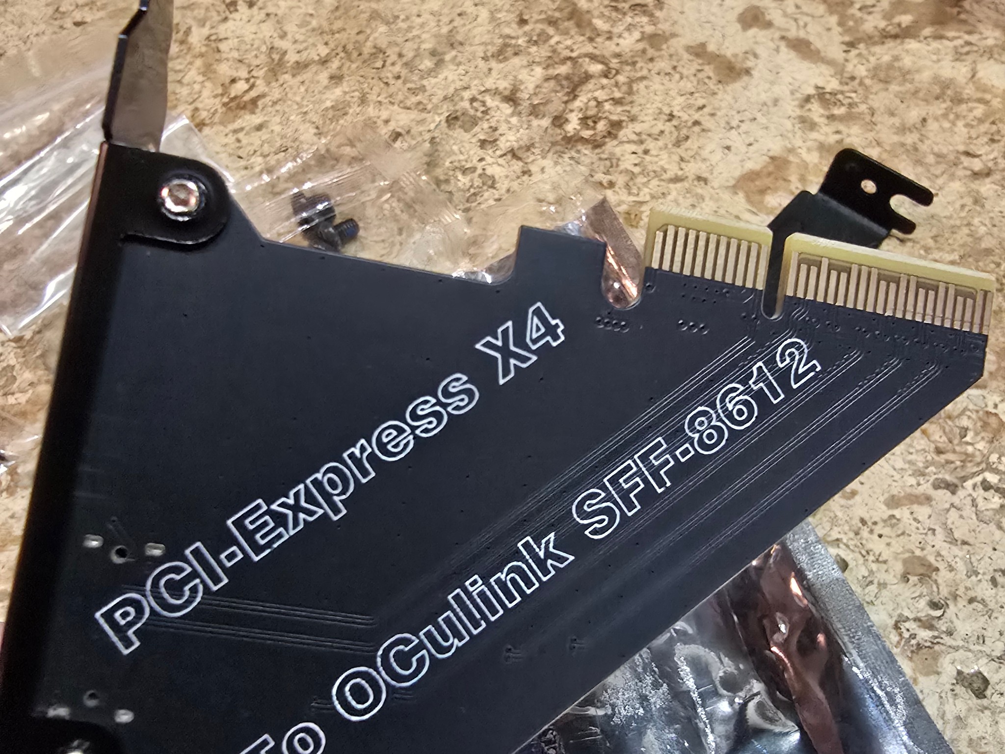 PCIe 4.0 x4 64Gbps Compatible with OCuLink SFF-8612 SFF-8611 External GPU eGPU Mini PC DP