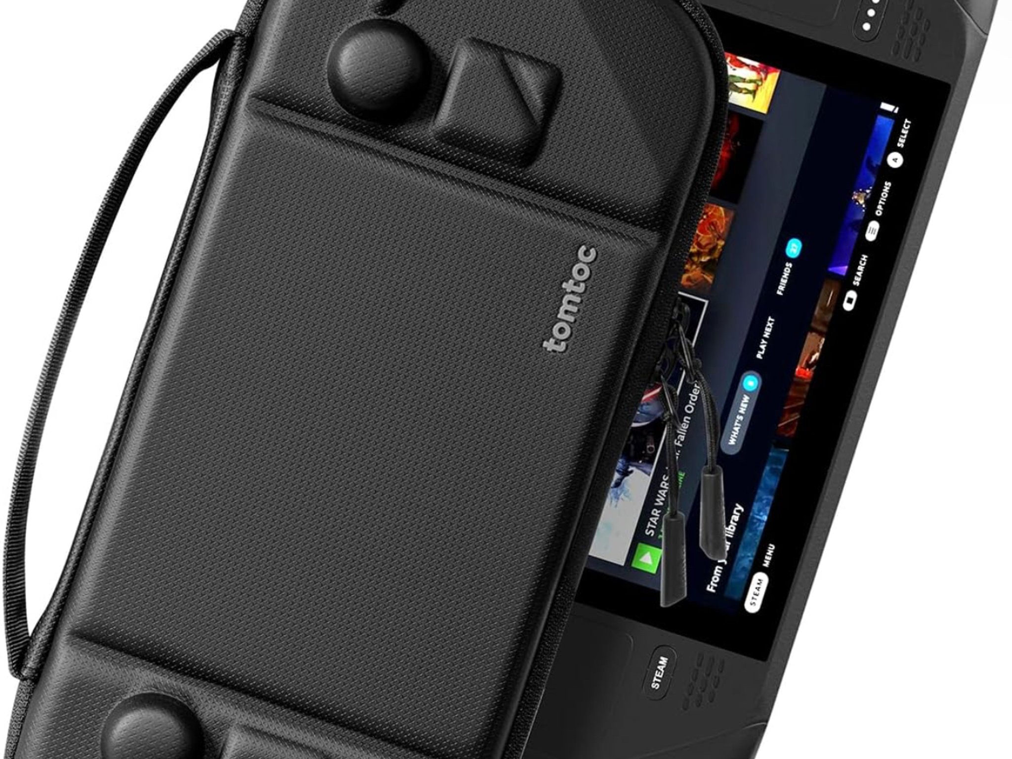 tomtoc Carrying Case Compatible with Steam Deck/Steam Deck OLED, Protective case