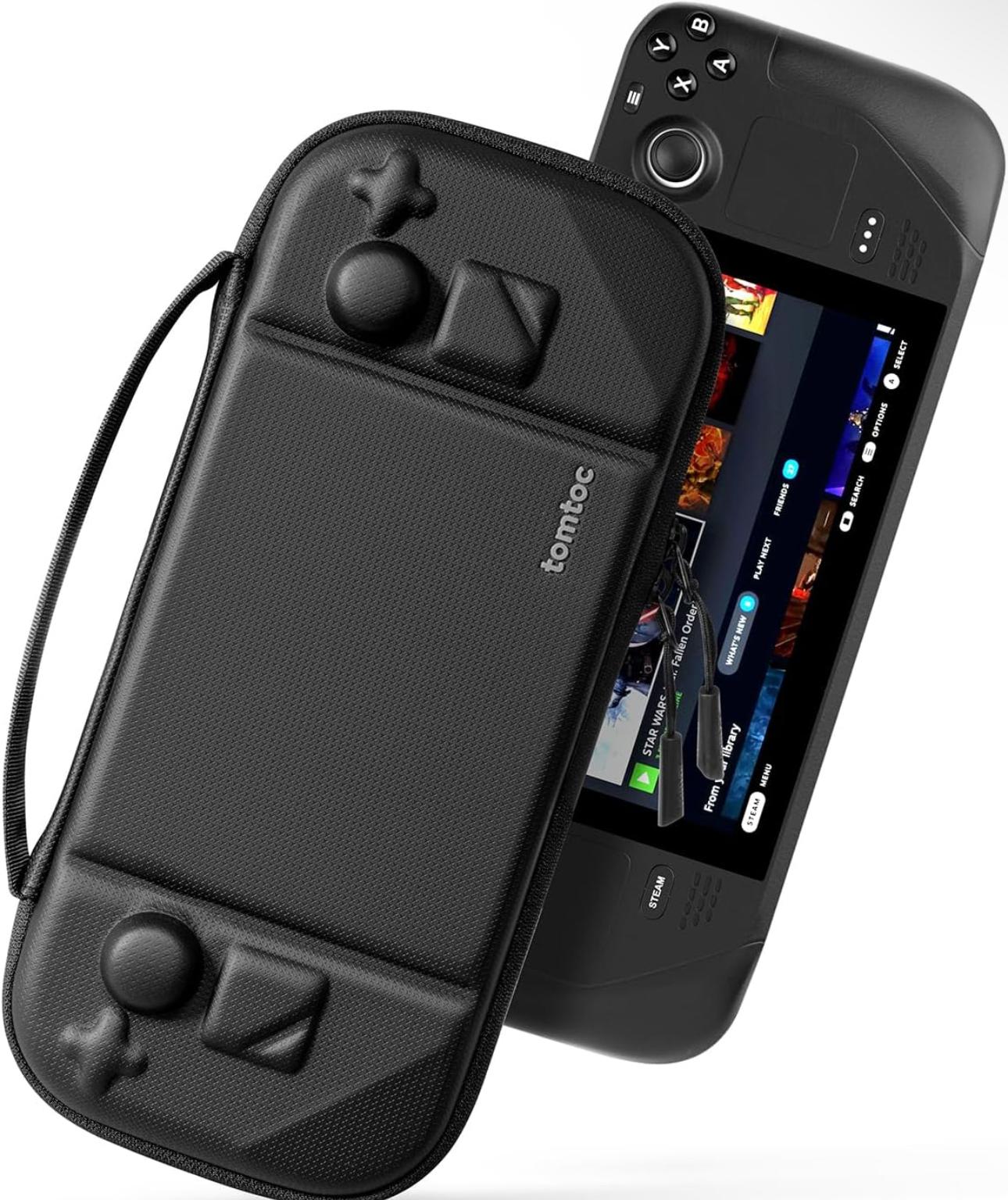 tomtoc Carrying Case Compatible with Steam Deck/Steam Deck OLED, Protective case