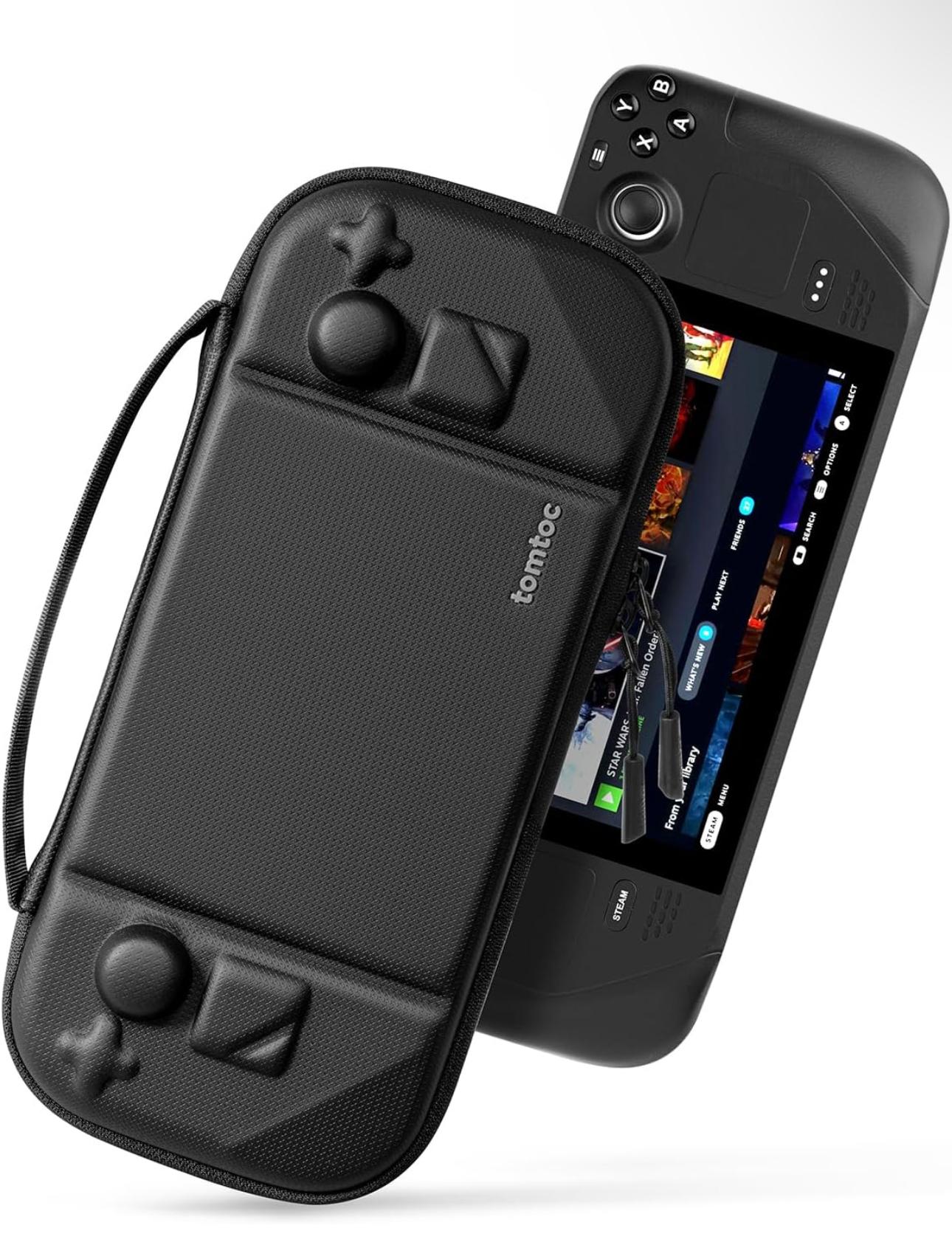 tomtoc Carrying Case Compatible with Steam Deck/Steam Deck OLED, Protective case