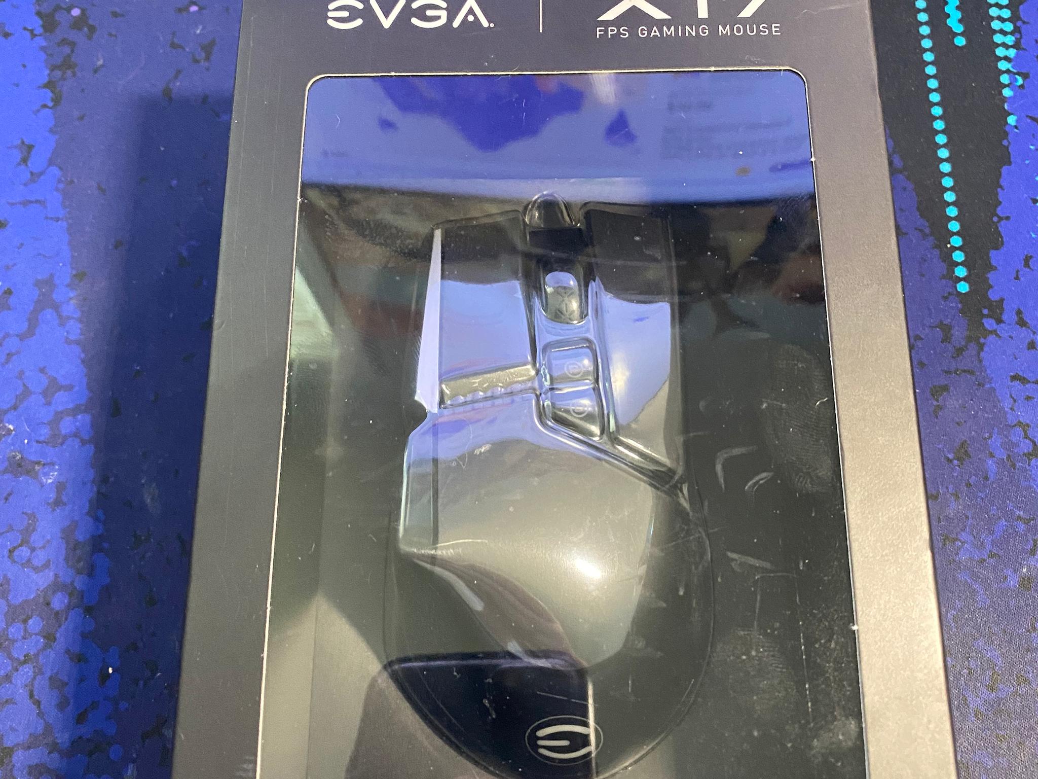EVGA X17 Gaming Mouse, Wired, Black, Customizable, 16,000 DPI, 5 Profiles, 10 Buttons