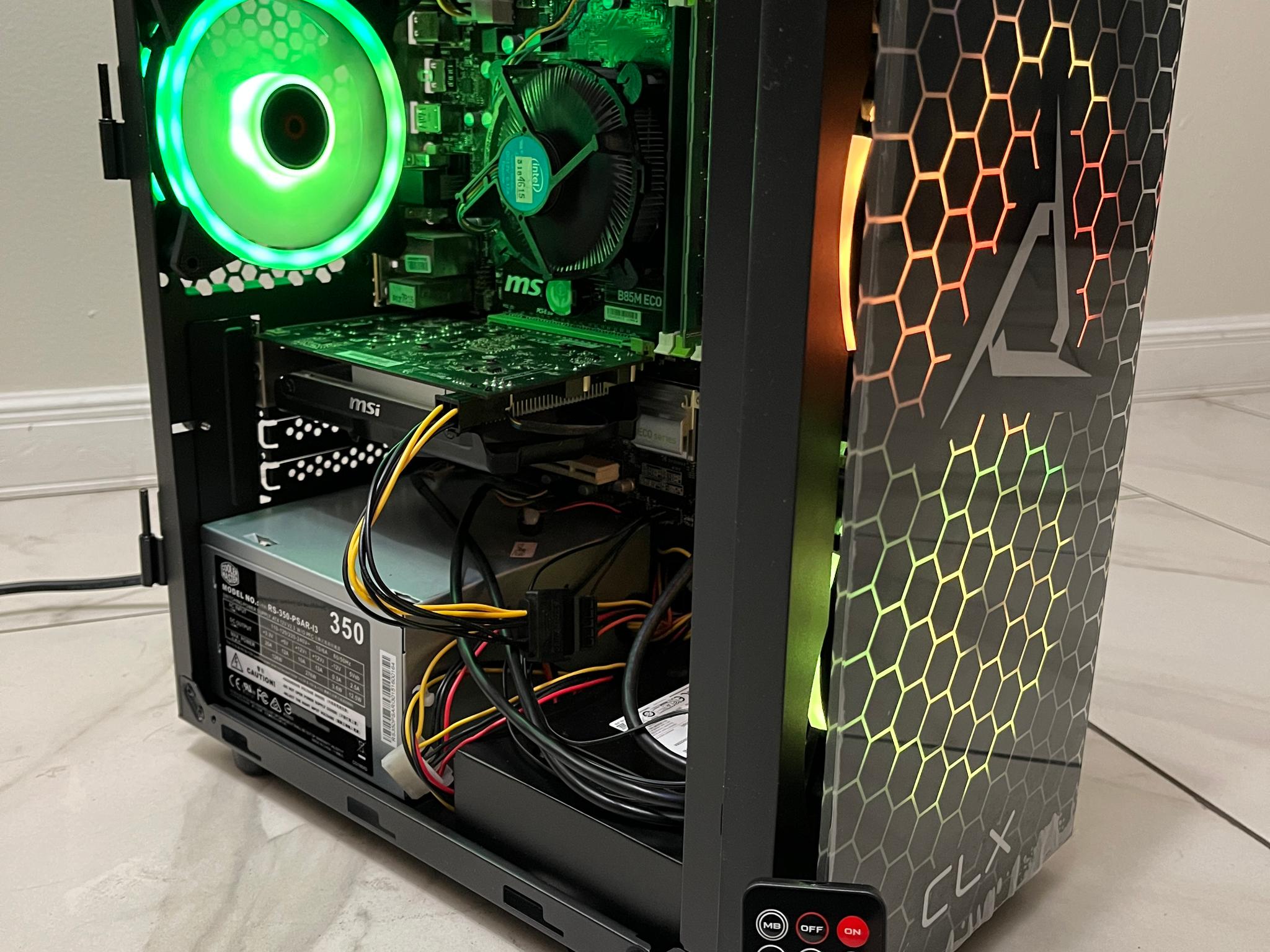 Super Budget Gaming PC - Intel i7-4790, AMD R7 360 2GB, 16GB RAM, 1.1TB Storage, w/ Wi-Fi, BT & RGB