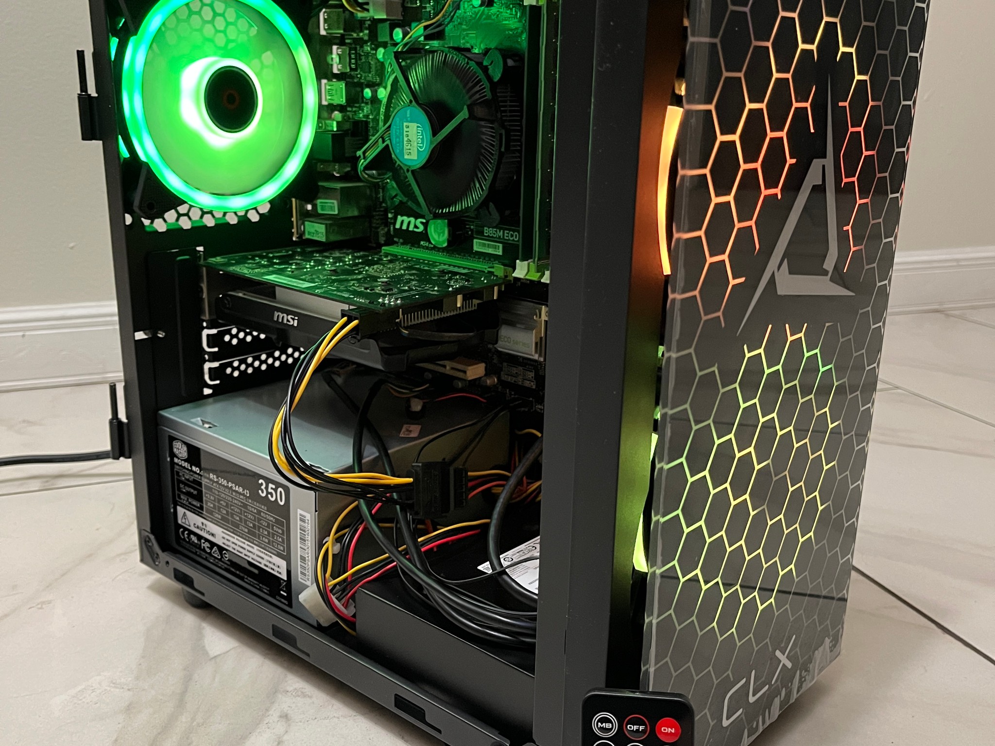 Super Budget Gaming PC - Intel i7-4790, AMD R7 360 2GB, 16GB RAM, 1.1TB Storage, w/ Wi-Fi, BT & RGB