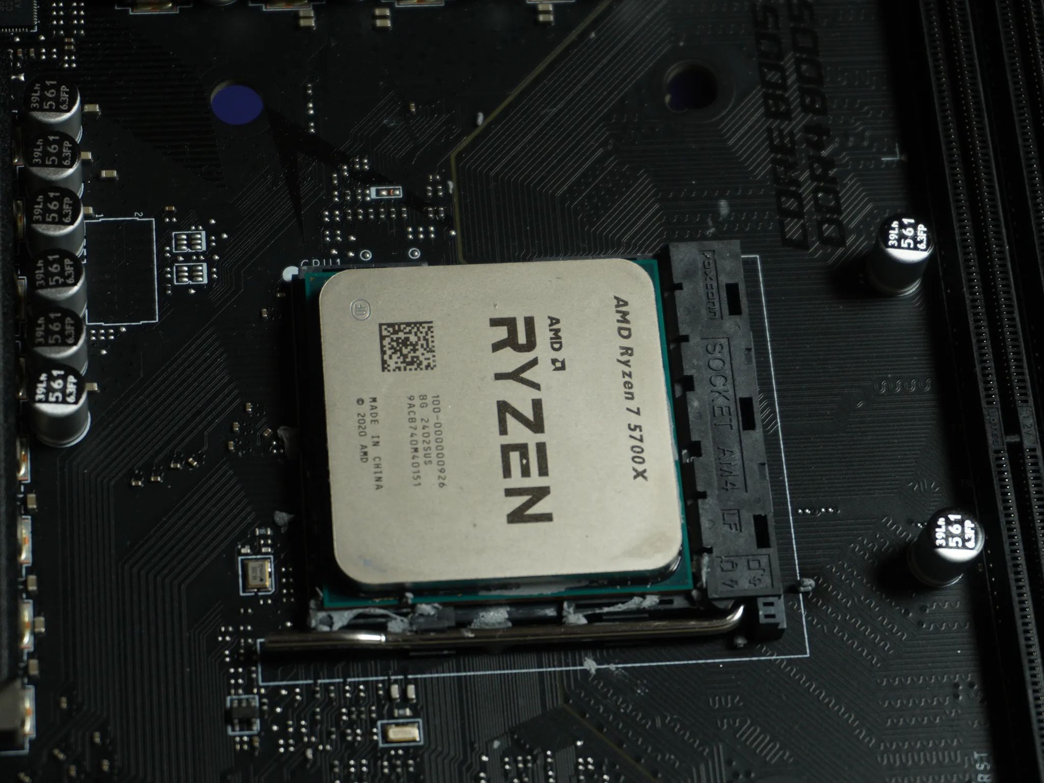 r7 5700x + MSI B550 Motherboard
