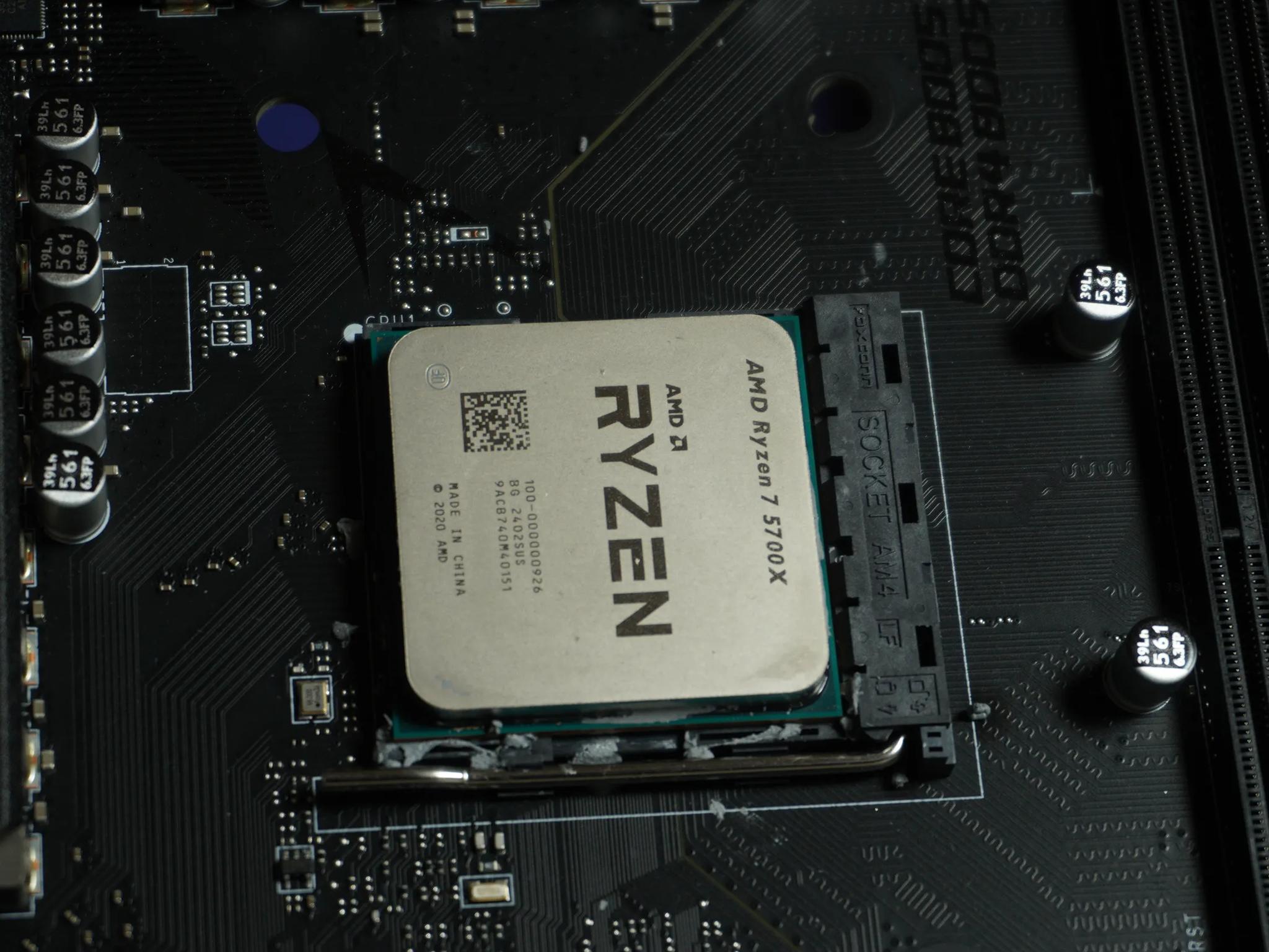 r7 5700x + MSI B550 Motherboard
