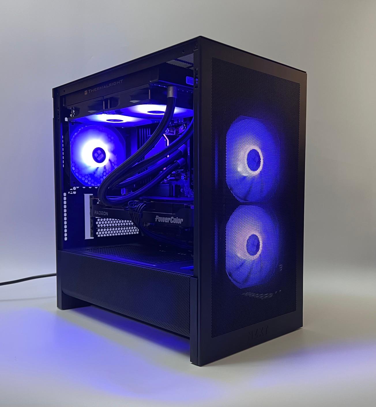 Radeon RX 9070GRE Custom Gaming PC - Ryzen 5 7500X3D, 1TB NVMe SSD