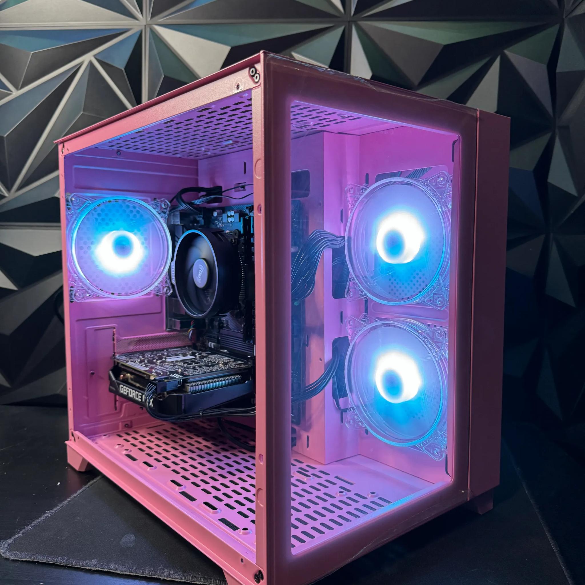 💖 Pink Panther Gaming PC 🎮✨ | Ryzen 5| 1660 Super| 16 GB DDR4| 1 TB NVMe