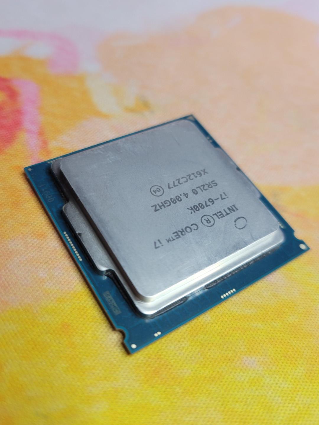 Intel Core i7 6700k clean tested Good