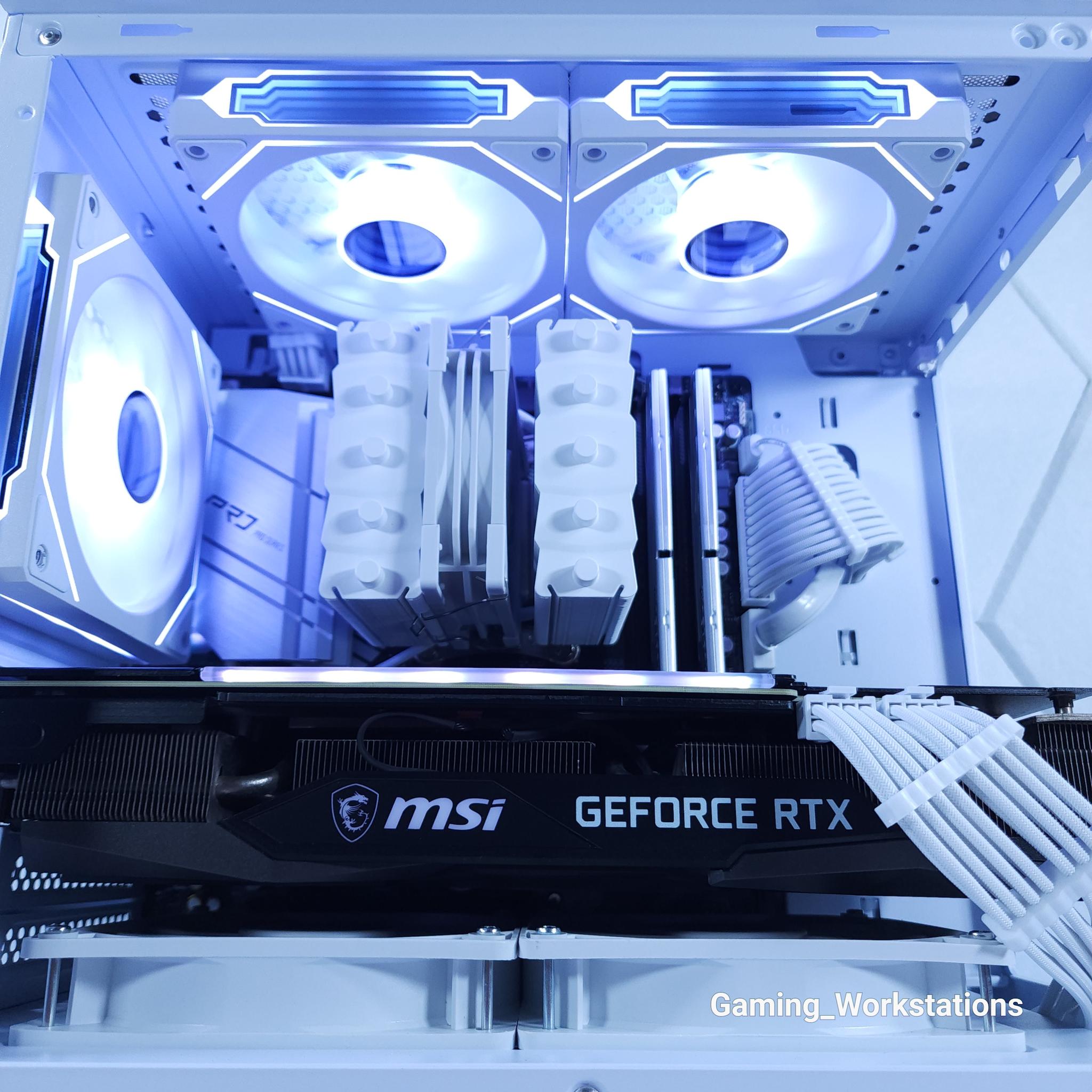 🤍RTX 3070 || Ryzen 7 5700X || 2TB NVMe SSD || 32GB 3200MHz || 1080p/1440p Gaming Computer