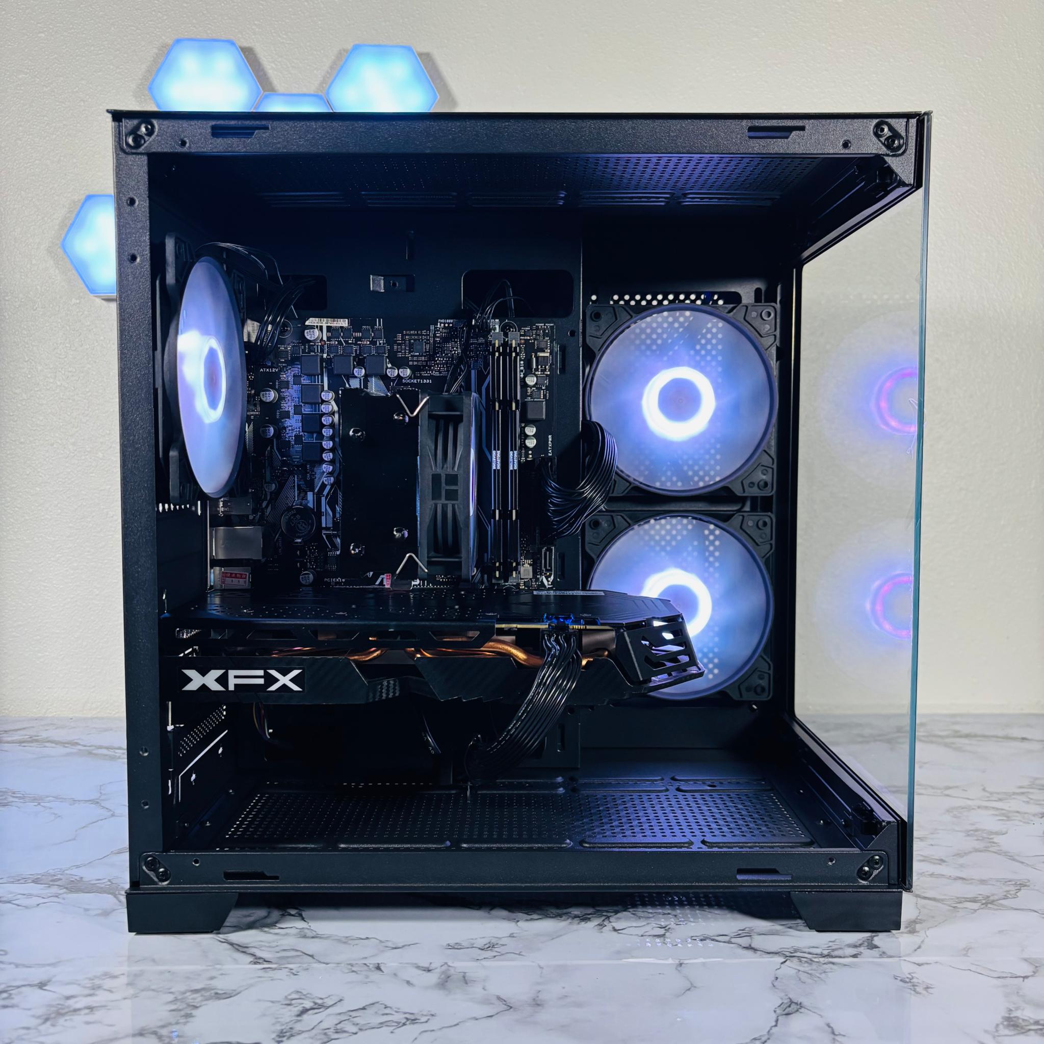 ⚪️⚫️ | Ryzen 5 1600X + RX 580 8GB | 16GB | WiFi & BT INCLUDED