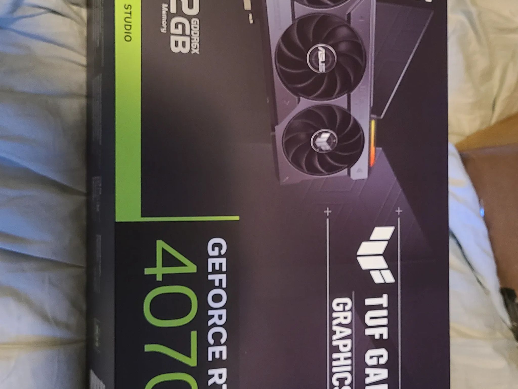 Asus TUF Gaming 4070Ti RTX 12GB
