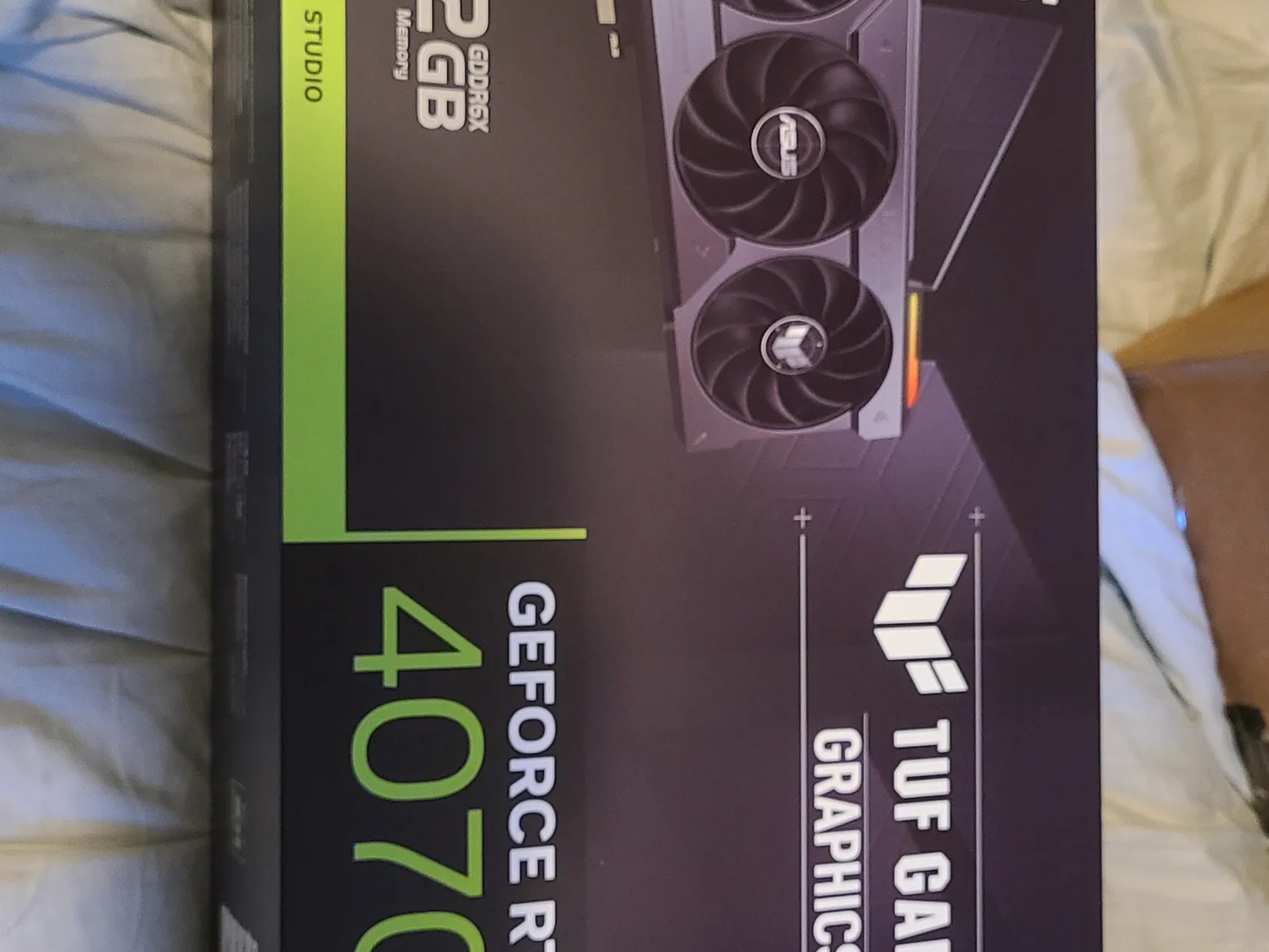 Asus TUF Gaming 4070Ti RTX 12GB