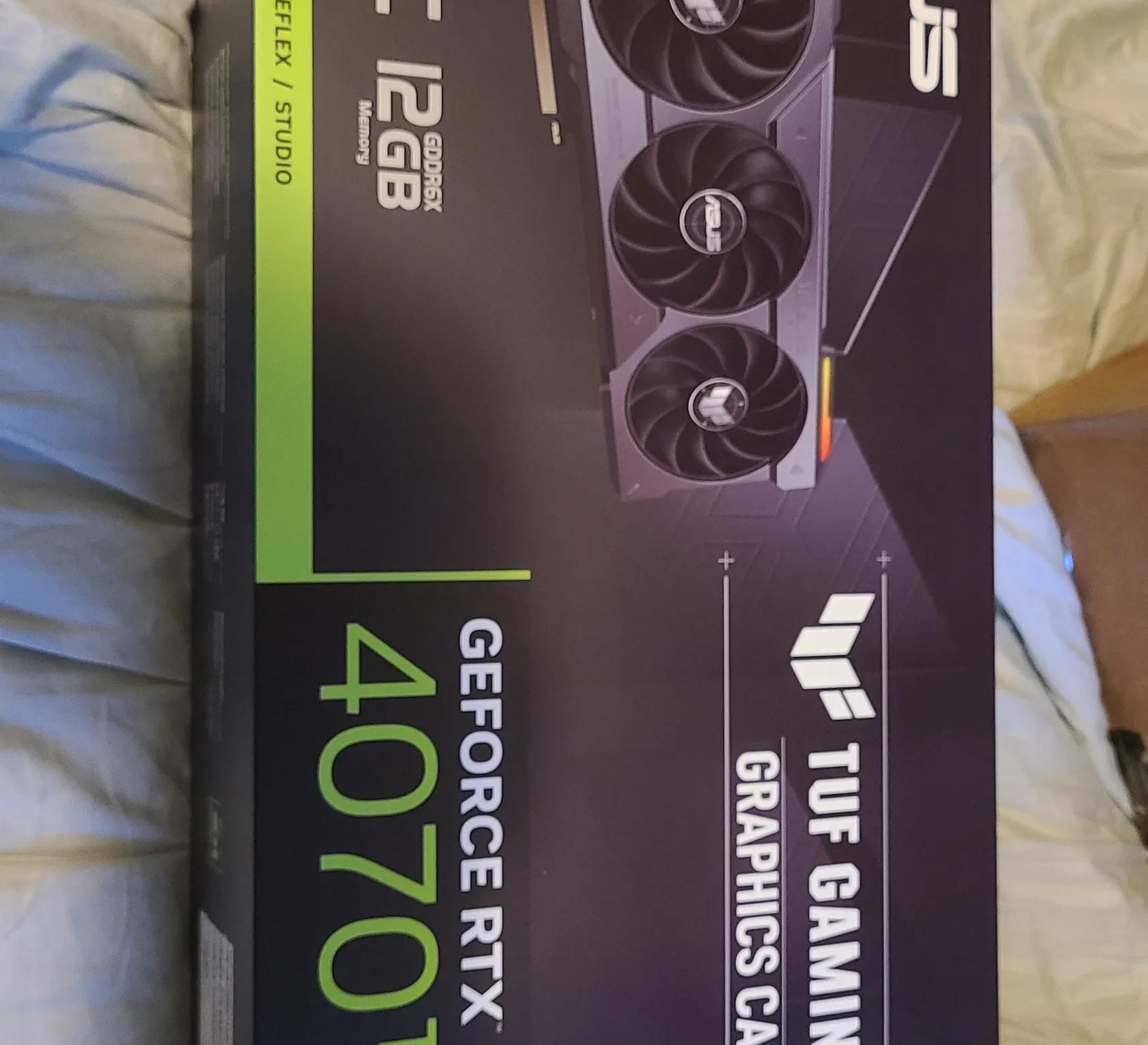Asus TUF Gaming 4070Ti RTX 12GB