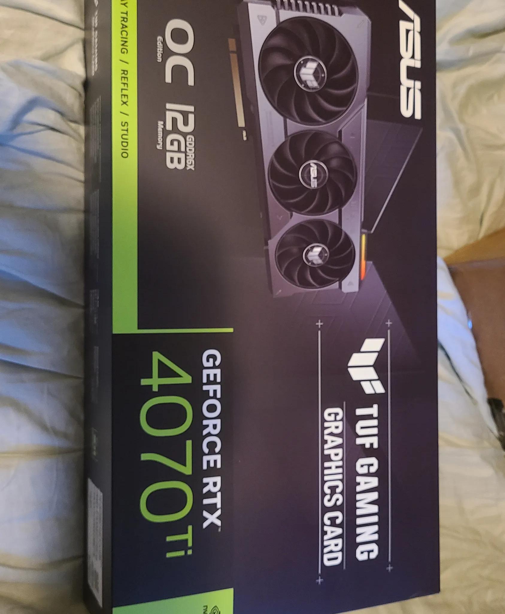 Asus TUF Gaming 4070Ti RTX 12GB