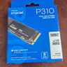 Crucial P310 500GB SSD, PCIe Gen4 NVMe M.2 2280, Up to 6,600MB/s- Open Box