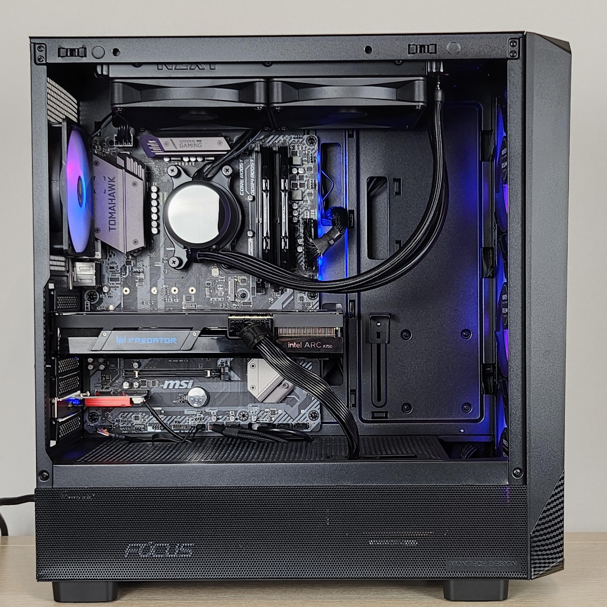 Predator BiFrost Gaming PC! Arc A750 Ryzen 5 3600