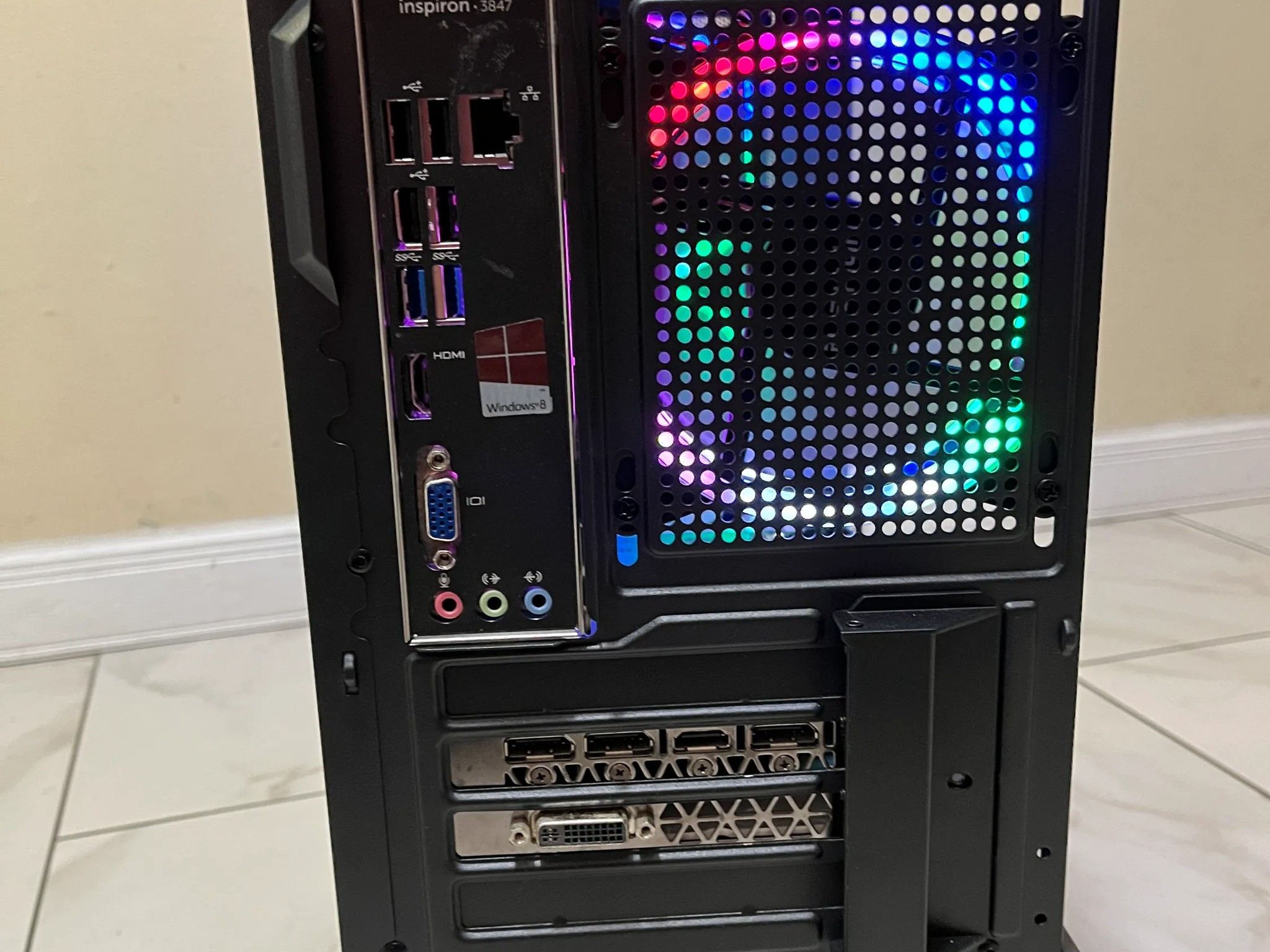🖥️ Budget RGB Gaming PC – GTX 960, Intel Core i5, 12GB RAM, 256GB SSD+1TB HDD, Fast and Powerful