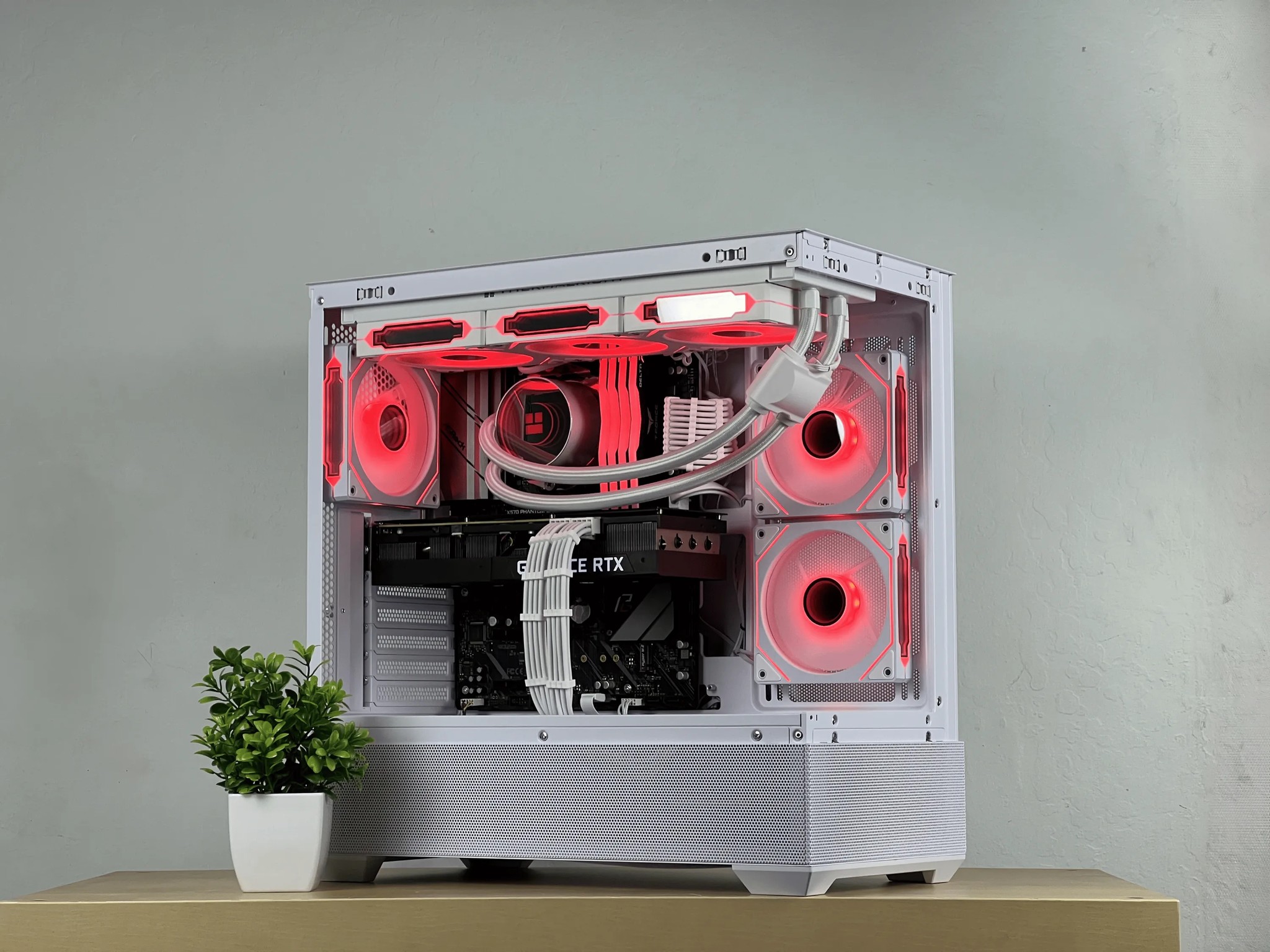 🧊1440P Gaming PC // RTX 3080 10GB // Ryzen 7 5700X // 1TB NVMe SSD // 32GB RAM | WiFi + ...