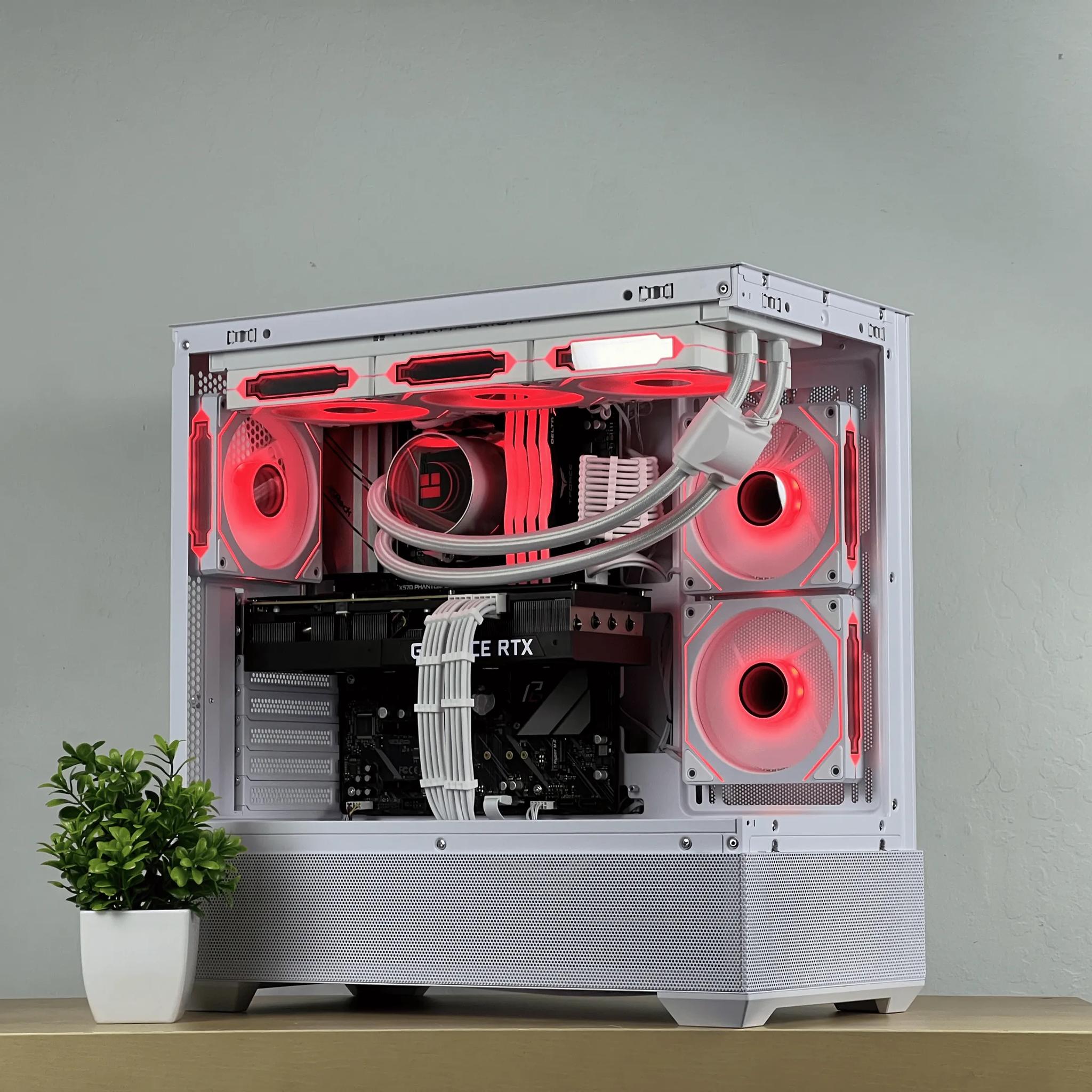 🧊1440P Gaming PC // RTX 3080 10GB // Ryzen 7 5700X // 1TB NVMe SSD // 32GB RAM | WiFi + ...