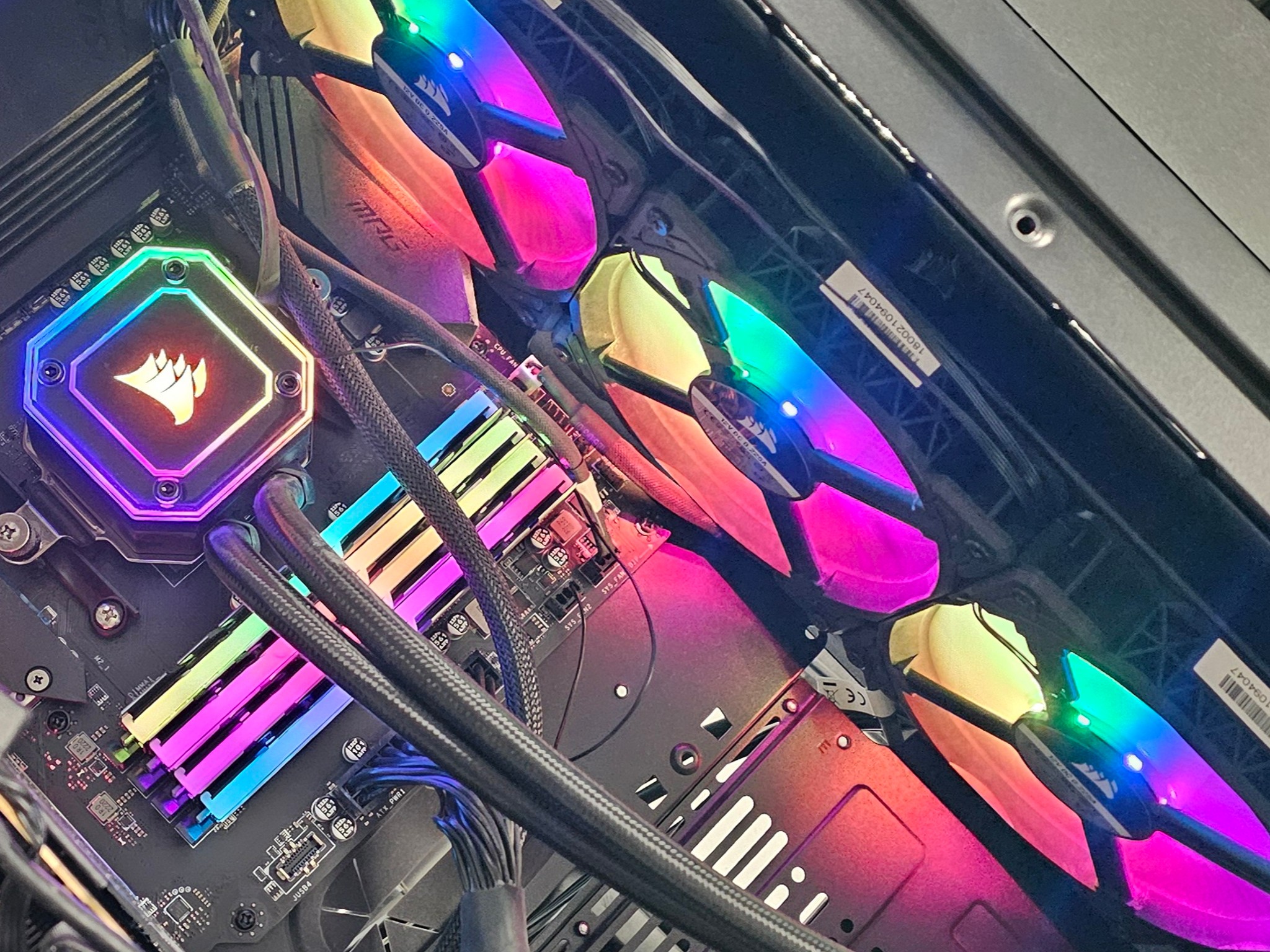 360mm Corsair AIO CPU Liquid Cooler for AMD AM4