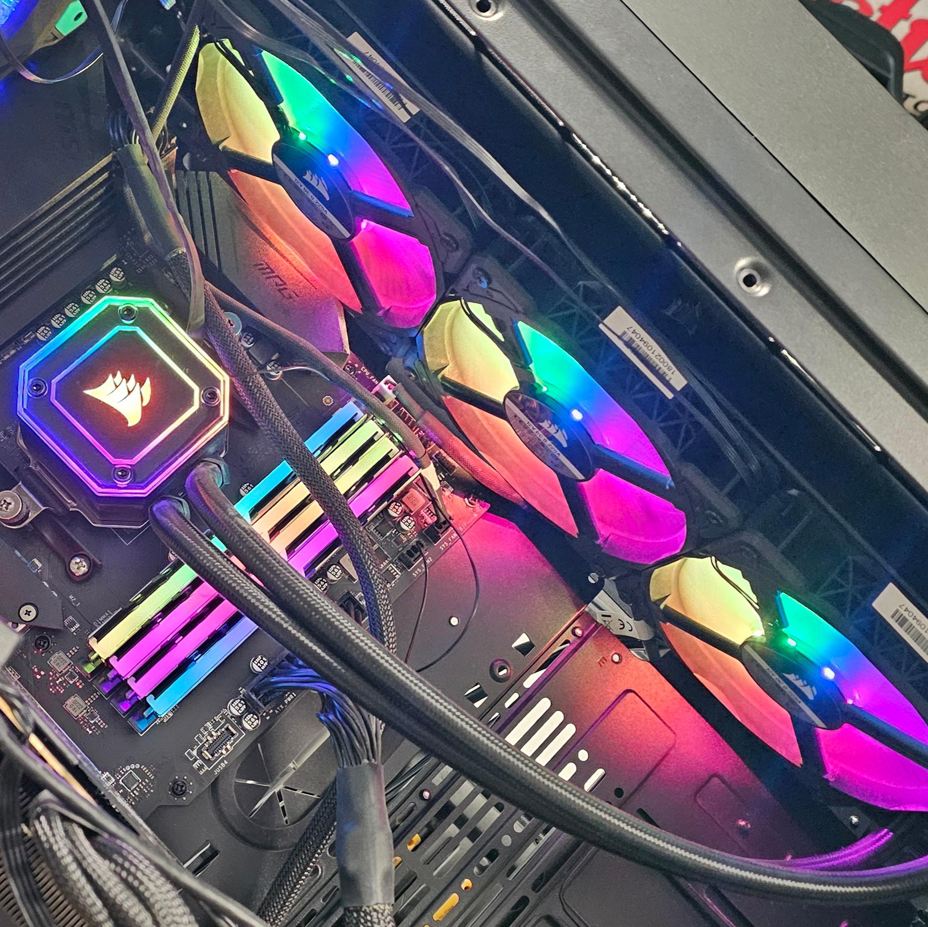 360mm Corsair AIO CPU Liquid Cooler for AMD AM4