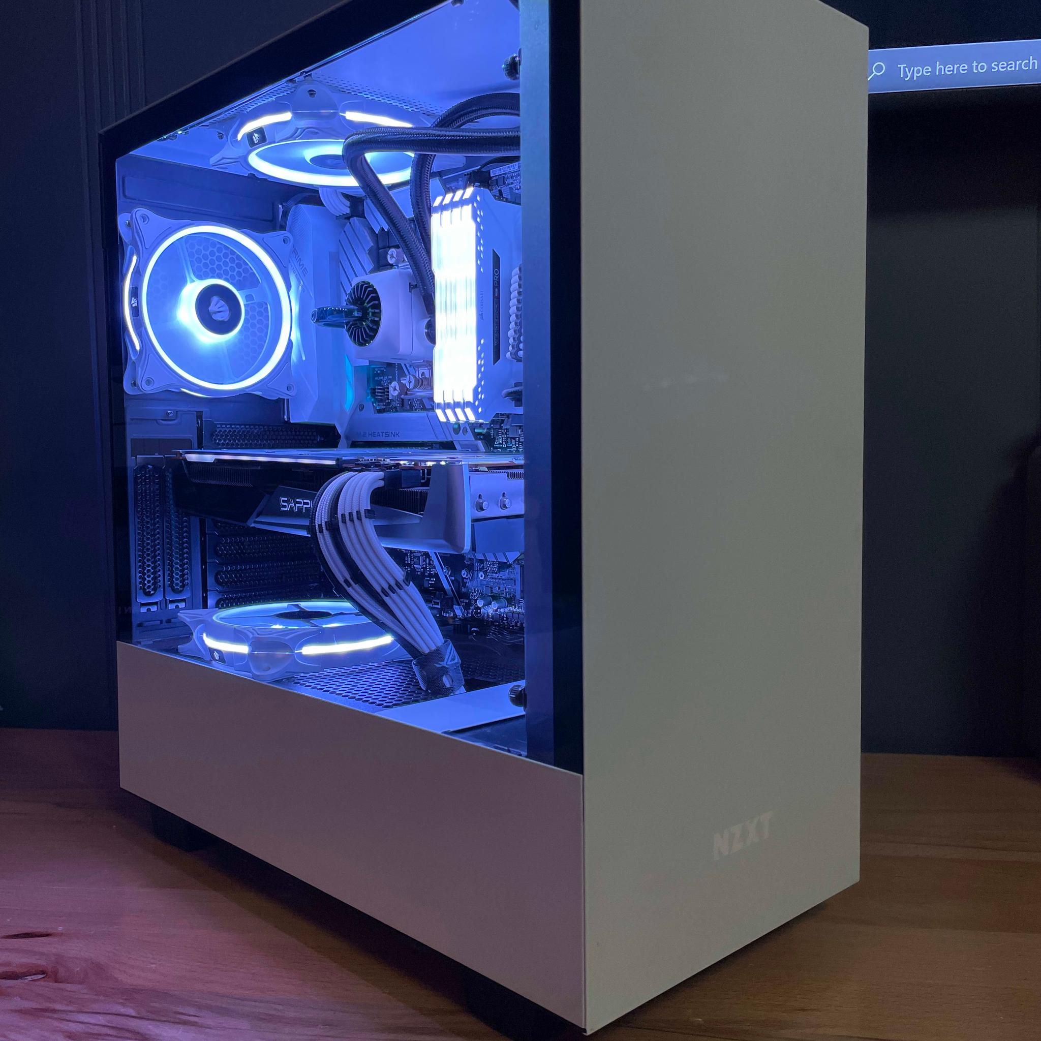 Ryzen 7 + 5700 XT Gaming PC w/ 32GB RAM, 3TB SSD Storage, Windows 10 Pro