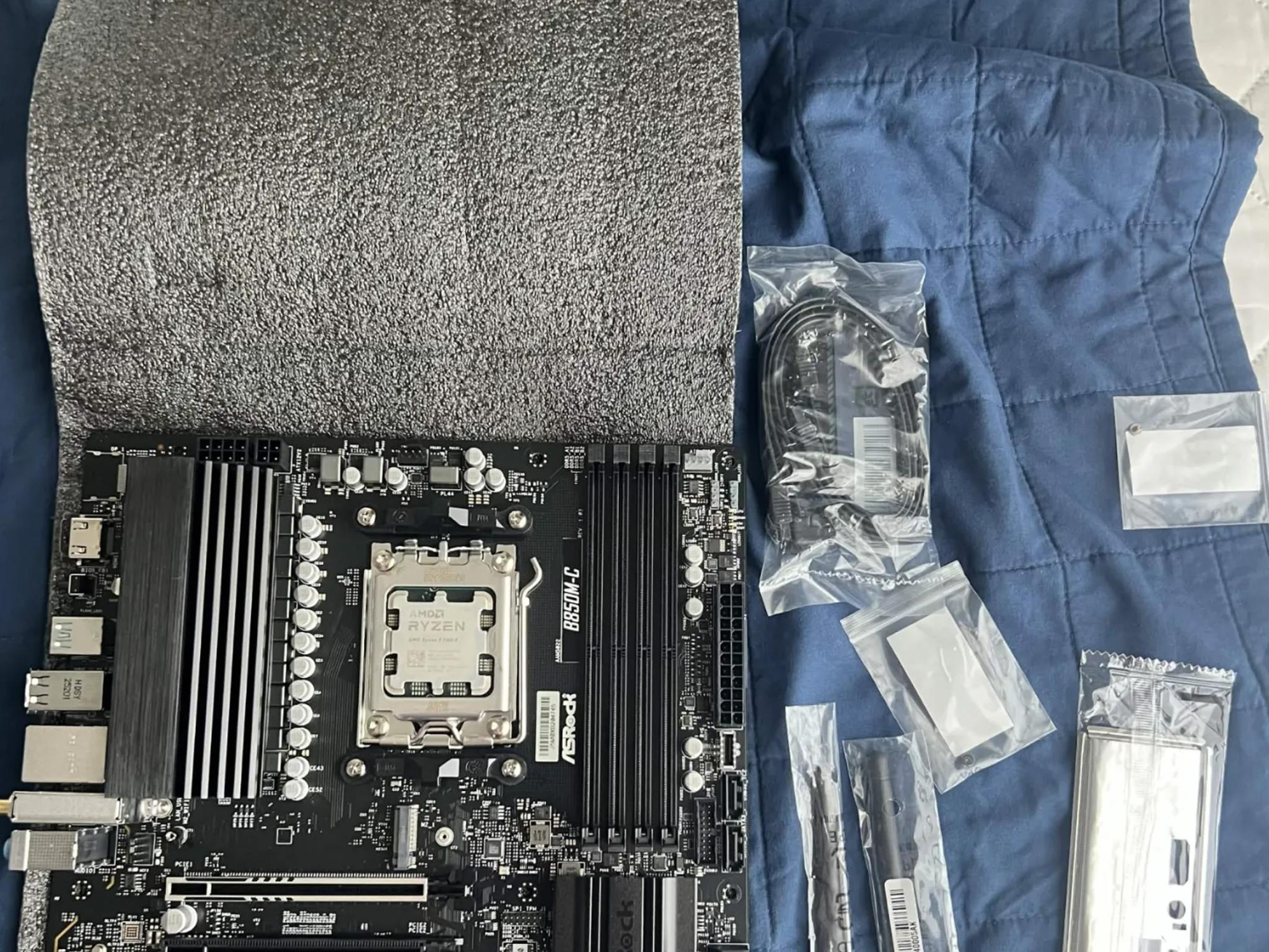 asrock b850 micro atx+ a ryzen 7600x