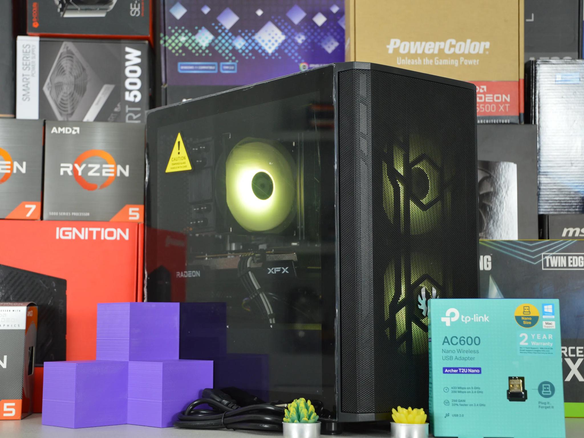 ⚫️🟠| RX 6600 8GB | RYZEN 5 3600 | 16GB RAM | 1TB NVME SSD | Midnight Orange |