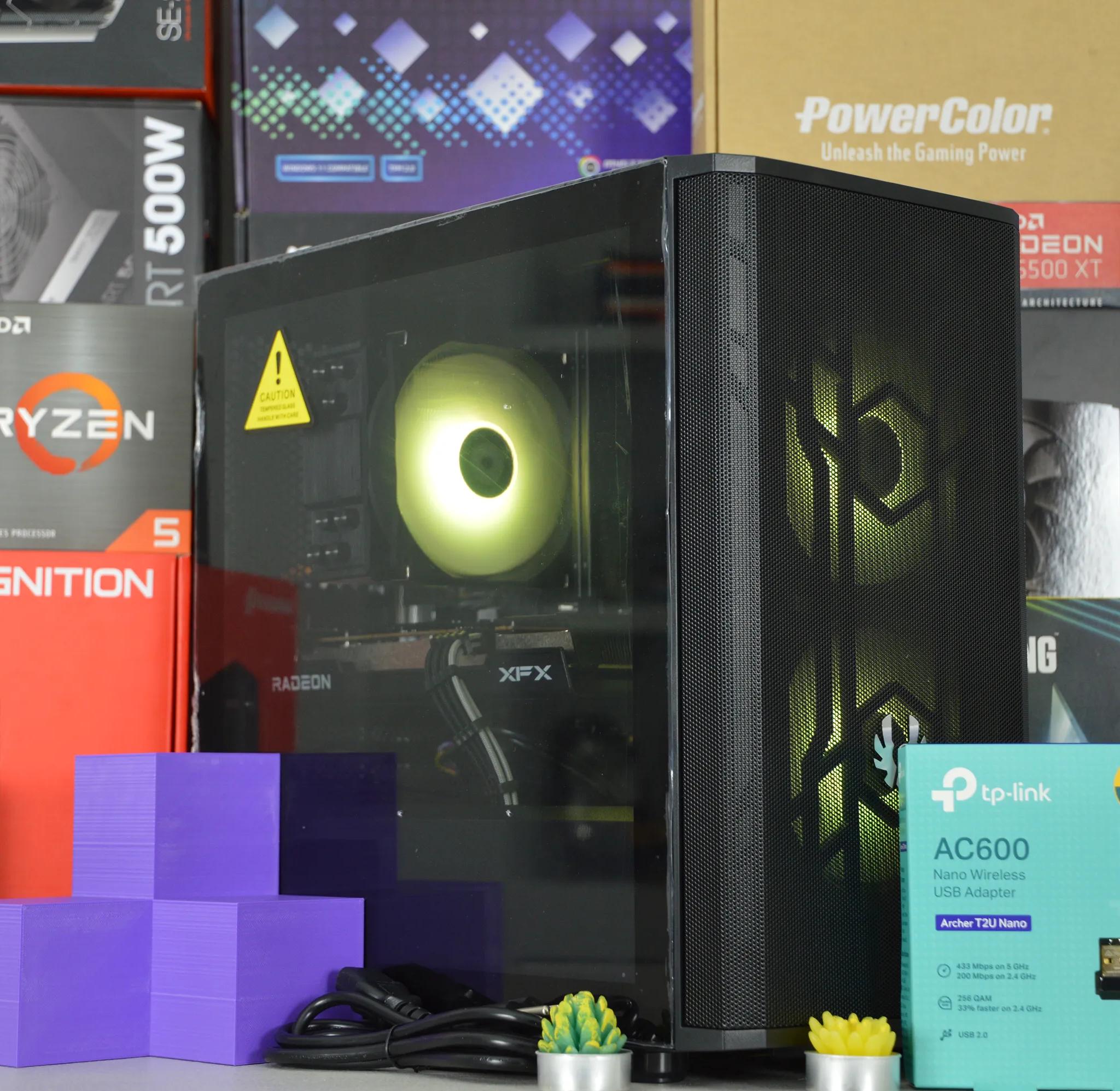 ⚫️🟠| RX 6600 8GB | RYZEN 5 3600 | 16GB RAM | 1TB NVME SSD | Midnight Orange |