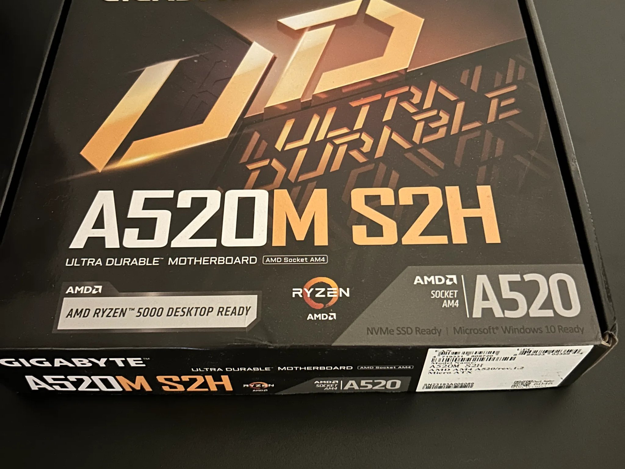 GIGABYTE A520M S2H