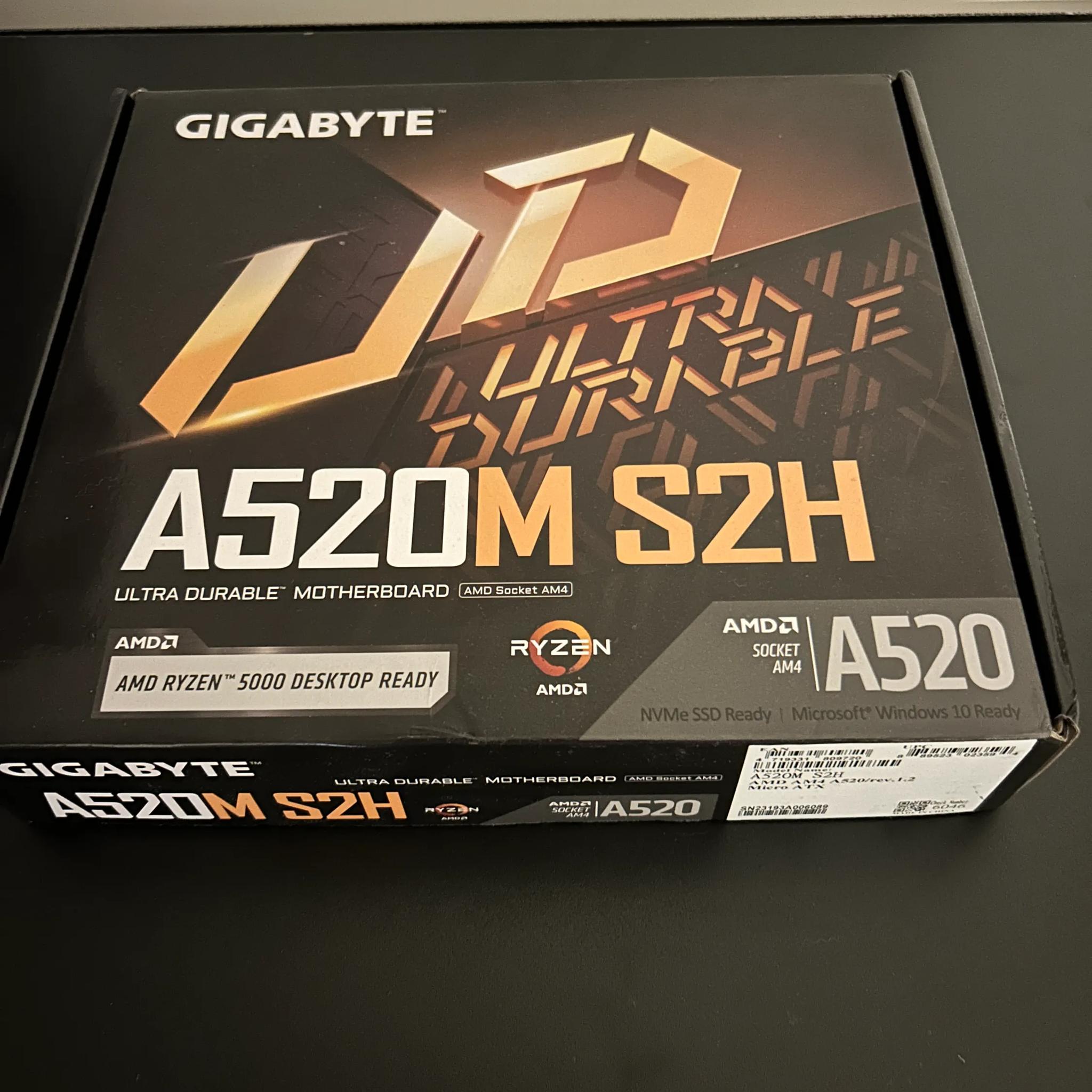 GIGABYTE A520M S2H